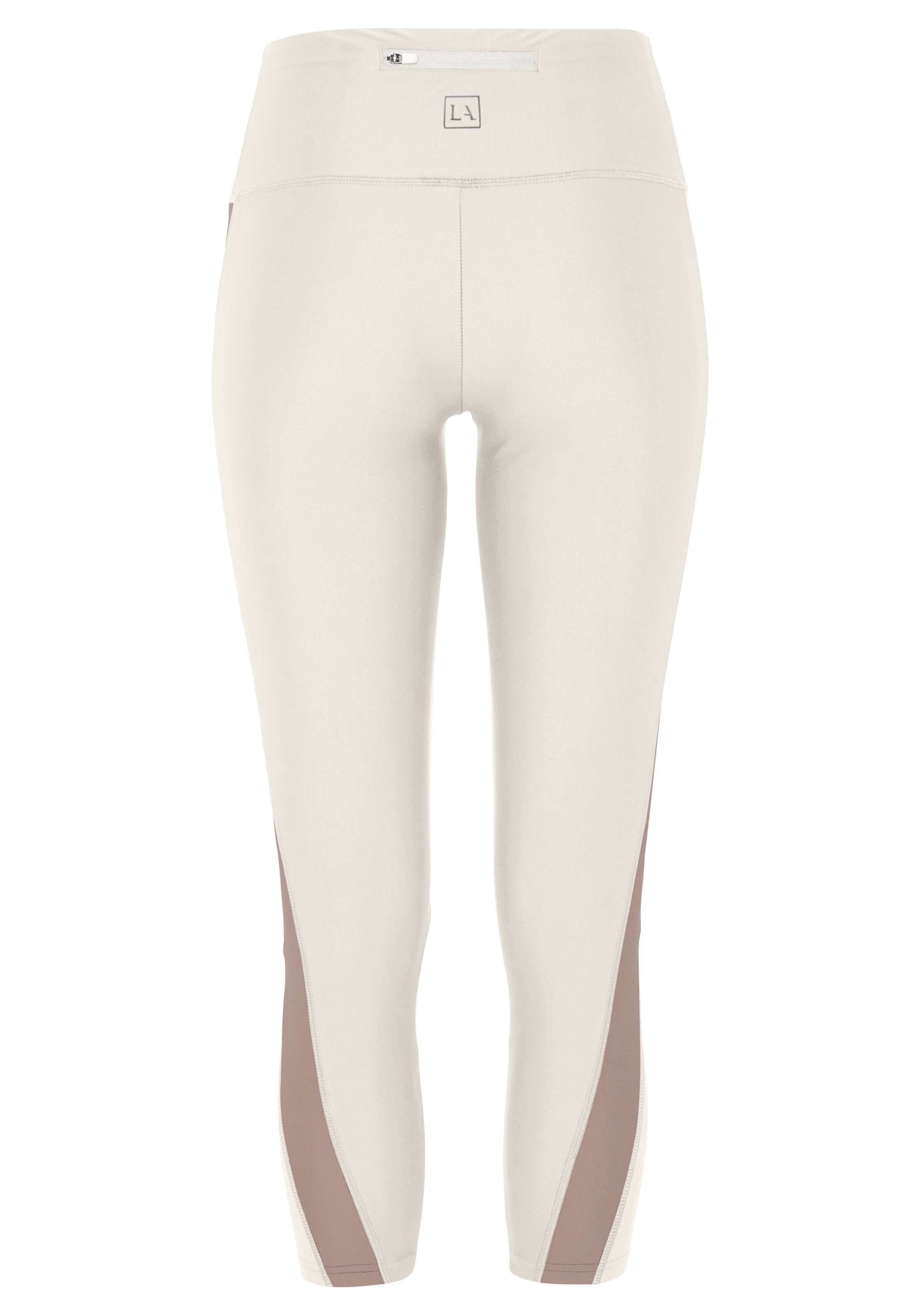 LASCANA ACTIVE 7/8-Leggings, mit Netzeinsätzen