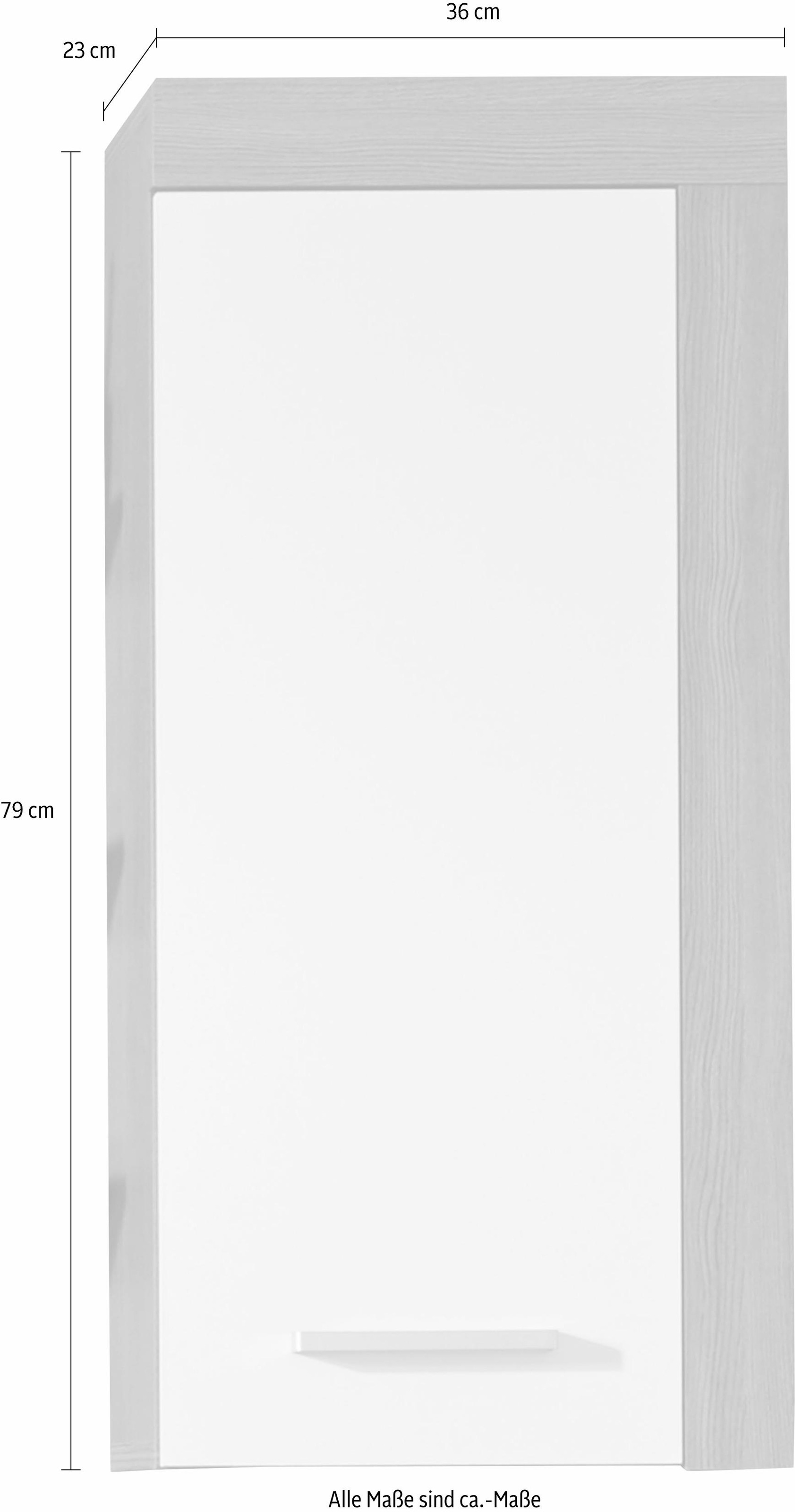 Shop mit ❤ Holztönen, Rahmenoptik »Miami«, ordern Breite in trendteam im Hängeschrank Jelmoli-Online 36 cm