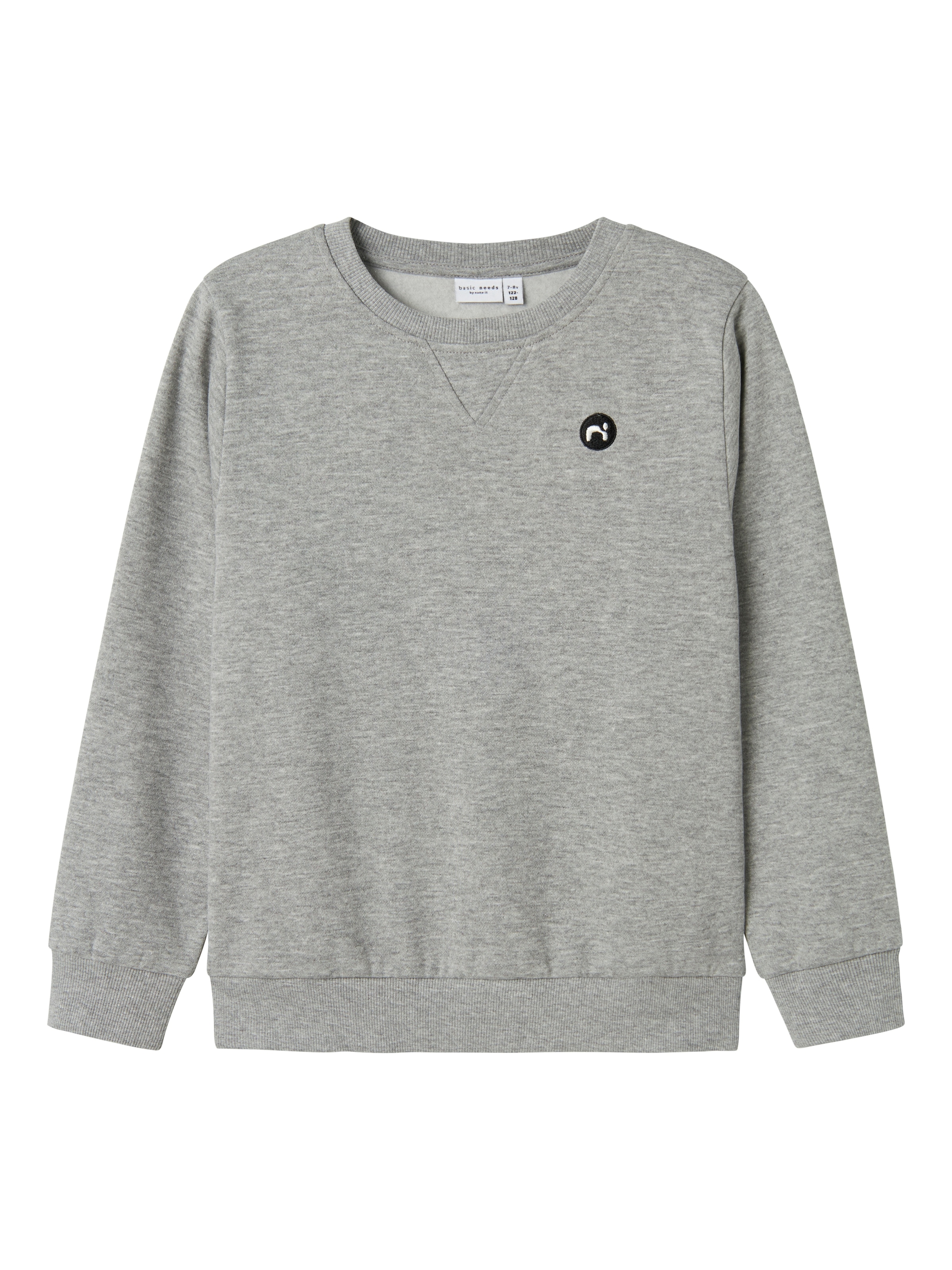Name It Sweatshirt »NKMVIMO LS SWEAT BRU NOOS«, in klassischer Form und mit Bündchen