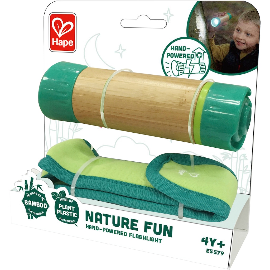 Hape Taschenlampe »Natur Fun, Hand-Taschenlampe«, für Kinder