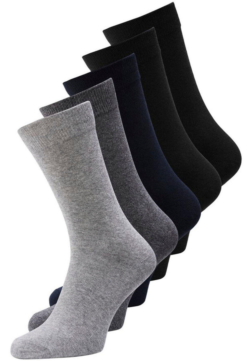 Jack & Jones Basicsocken »JACJENS SOCK 5 PACK NOOS« Packung, 5 Stk. tlg.