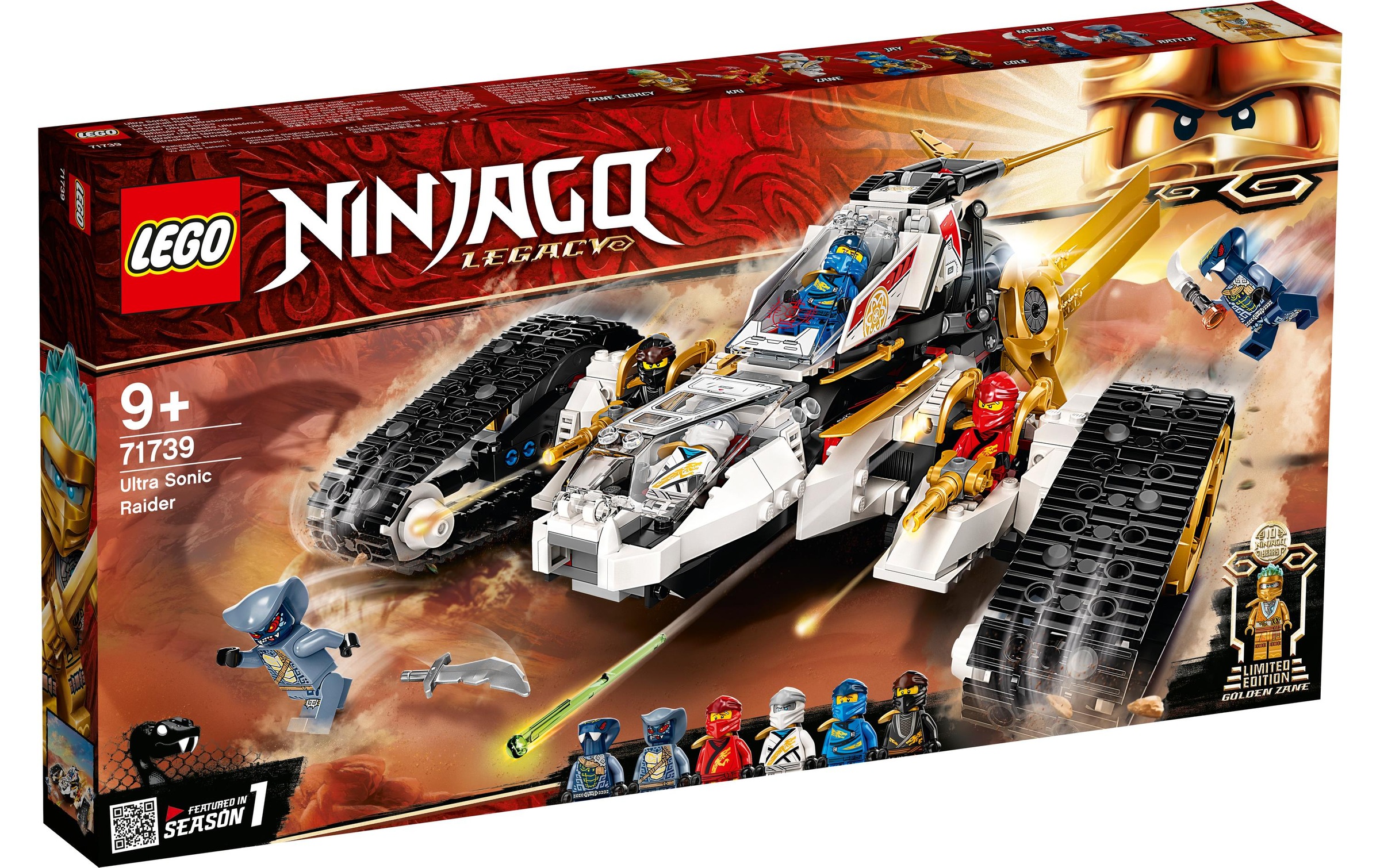 LEGO® Konstruktionsspielsteine »Ultraschall-Raider 71«