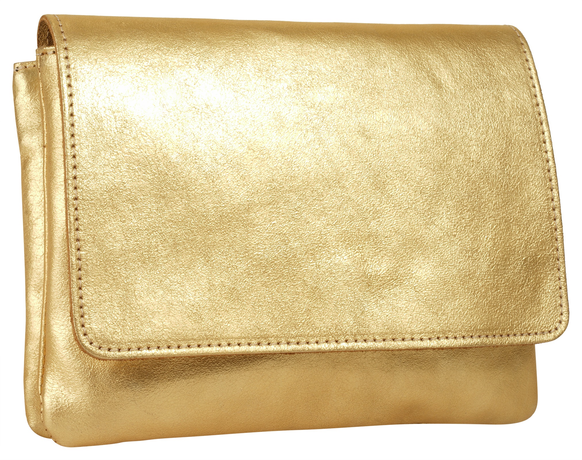 Cluty Umhängetasche, echt Leder, Made in Italy