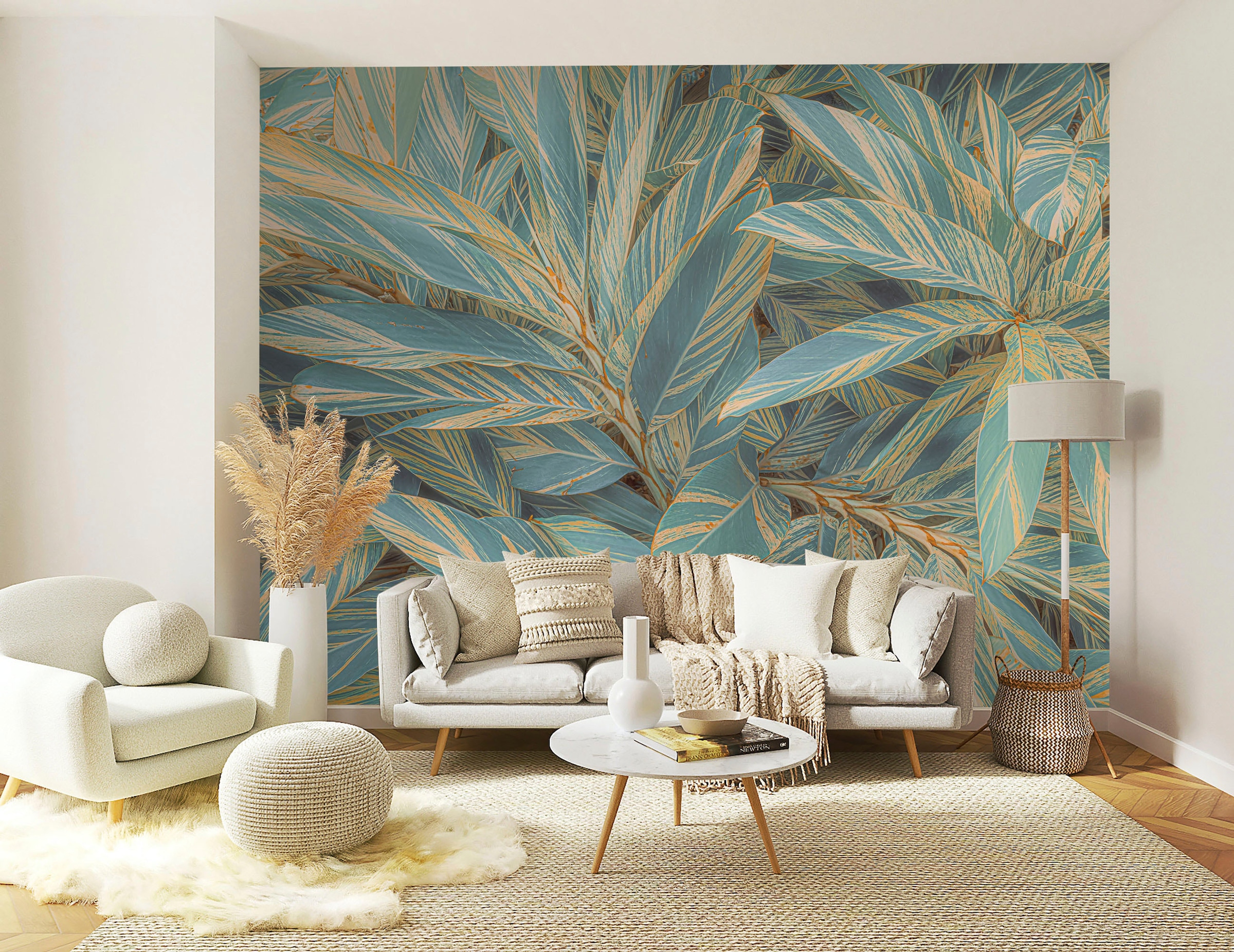 Komar Fototapete »Digitaldruck Vlies - Amazonia Vibes - Grösse 400 x 250 cm«, bedruckt, Wohnzimmer, Schlafzimmer