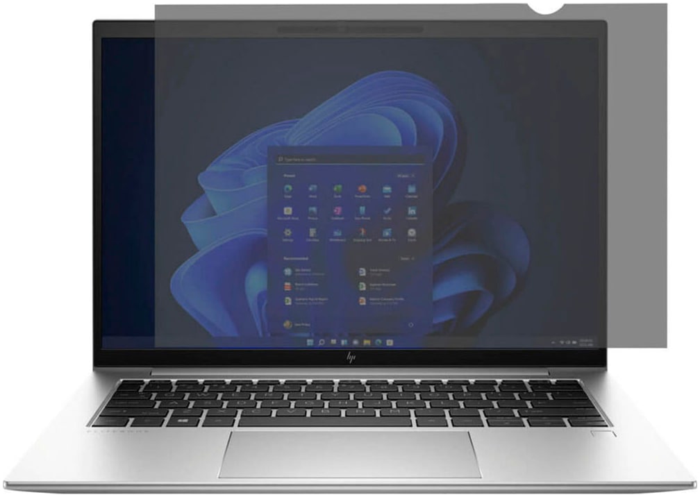 Targus Displayschutzfolie »Infinity Privacy Screen«, für 16:9 Laptops, Displayschutz, Bildschirmschutz, Blickschutz, einfaches Anbringen