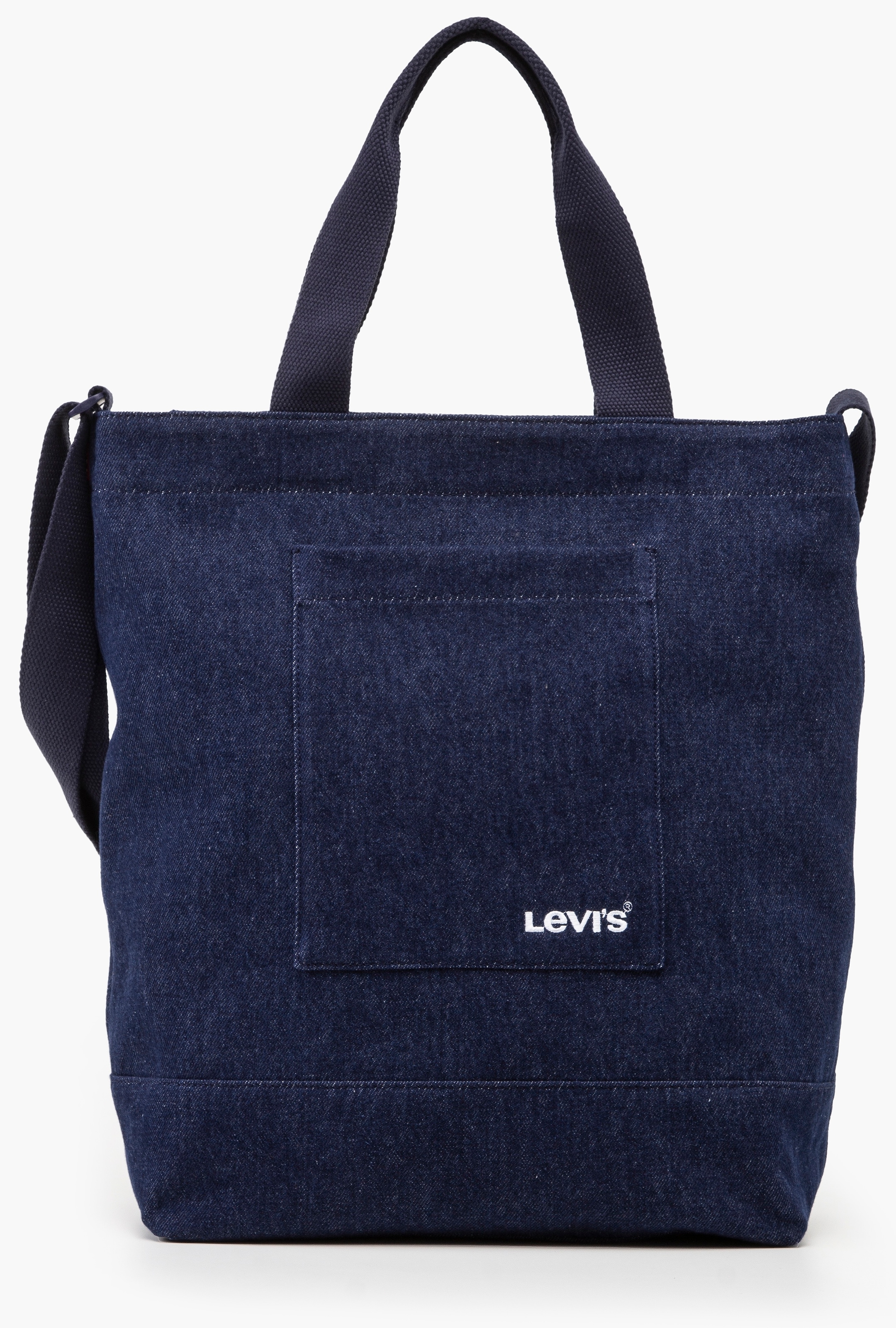 Shopper, in Jeans-Optik Henkeltasche Schultertasche Umhängetasche