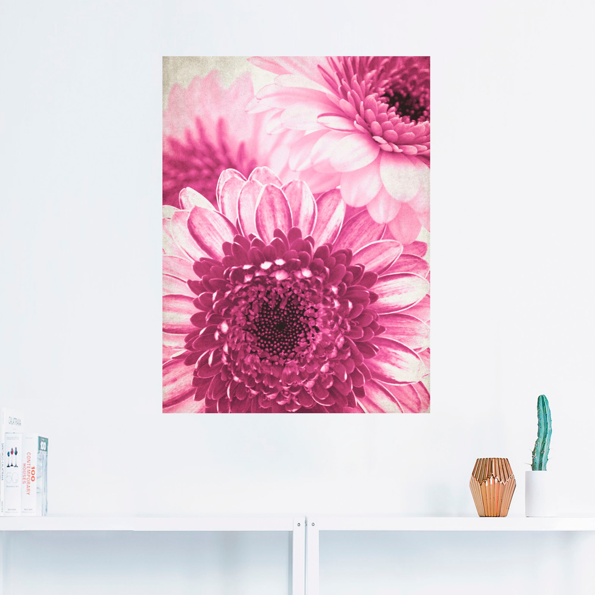 Artland Wandfolie »Pinke Gerbera«, Blumen, (1 St.), selbstklebend