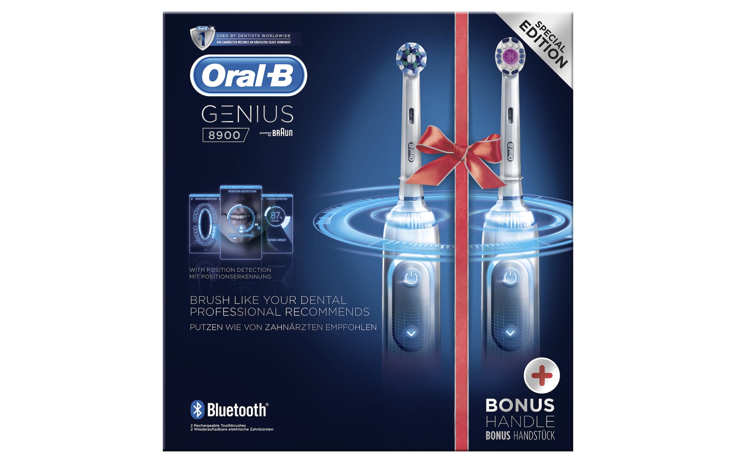Oral-B Elektrische Zahnbürste »Genius 8900 Duo«