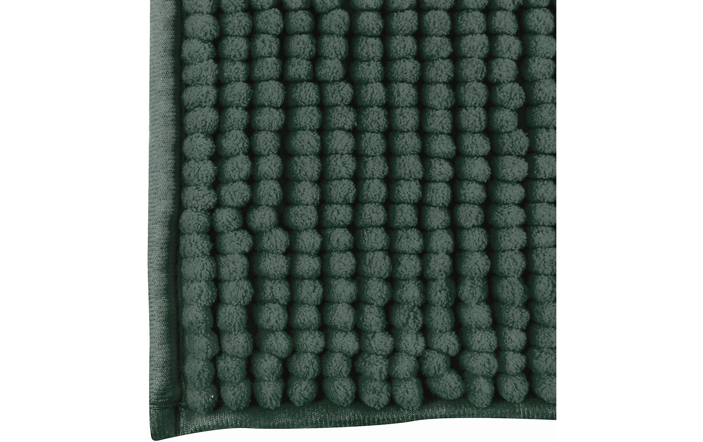 MSV Badematte »Chenille Dunkelgrün«