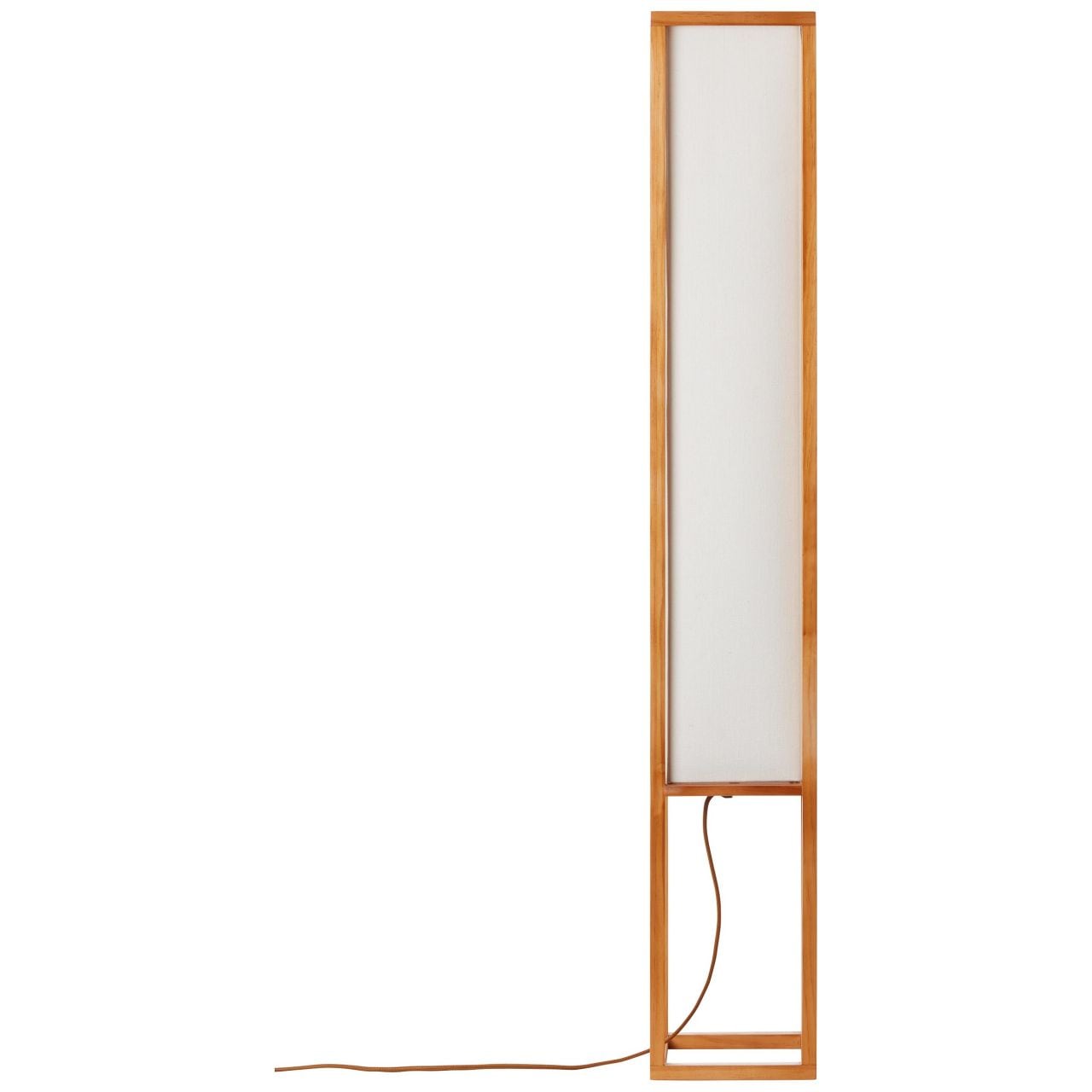 Brilliant Stehlampe »Seaside«, 1 flammig, Leuchtmittel E27 | ohne Leuchtmittel, natur/weiss