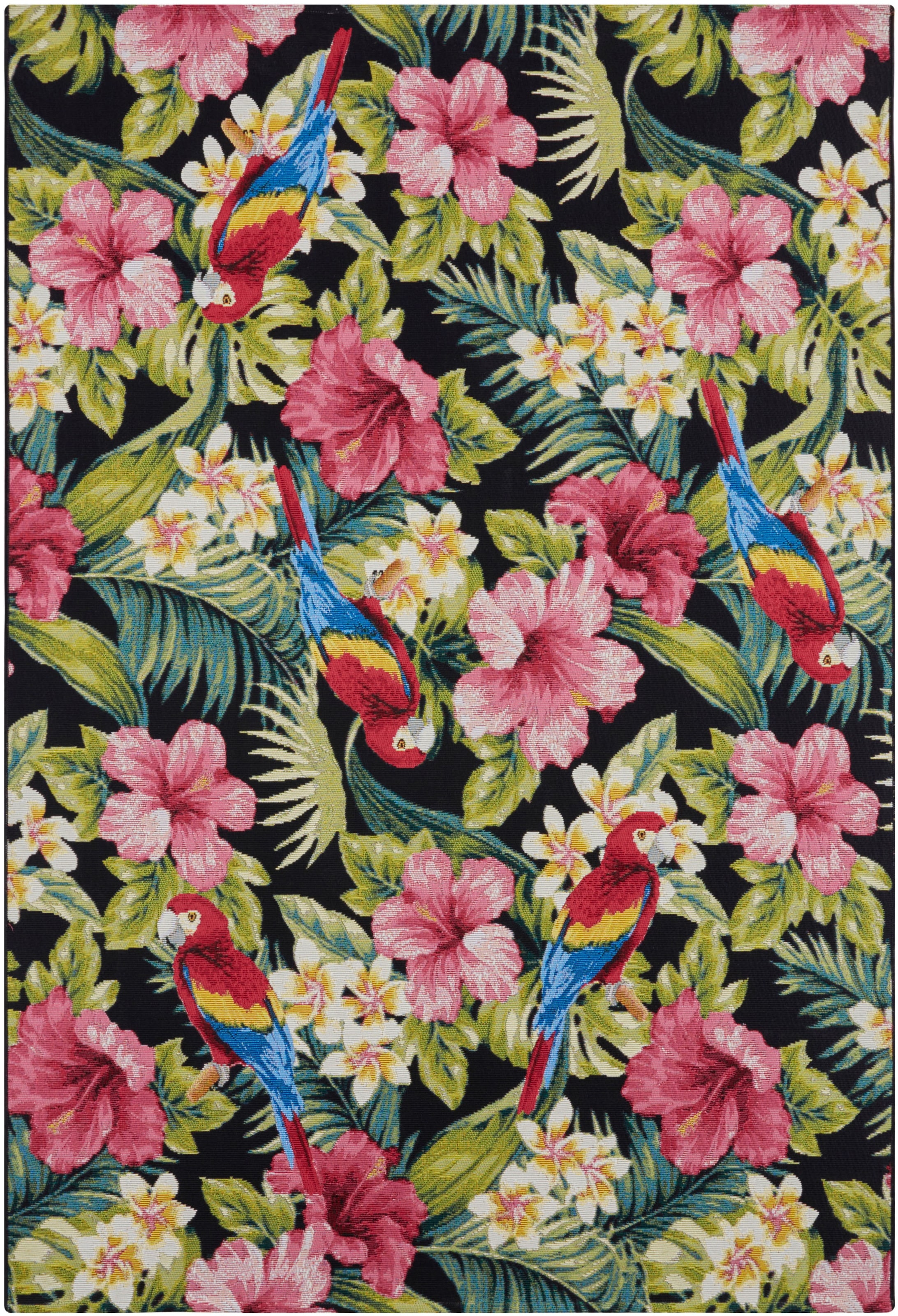 HANSE Home Outdoorteppich »Tropical Feeling«, rechteckig, 3 mm Höhe, In-& Outdoor, Teppich, Wetterfest, Balkon, Garten, Wohnzimmer, Floral