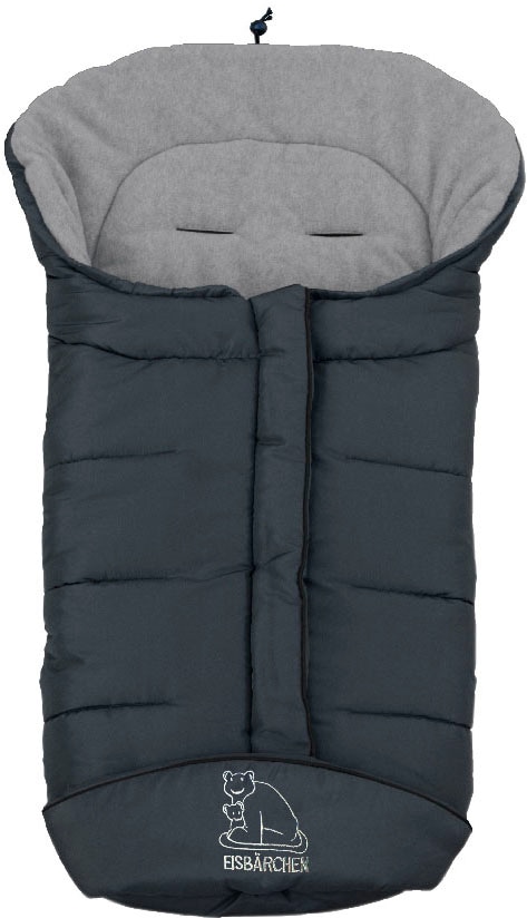 Heitmann Felle Fusssack »Eisbärchen - Winterfusssack Copy Fleece«, mit Fleecefutter, Mumienform möglich, für Kinderwagen, waschbar