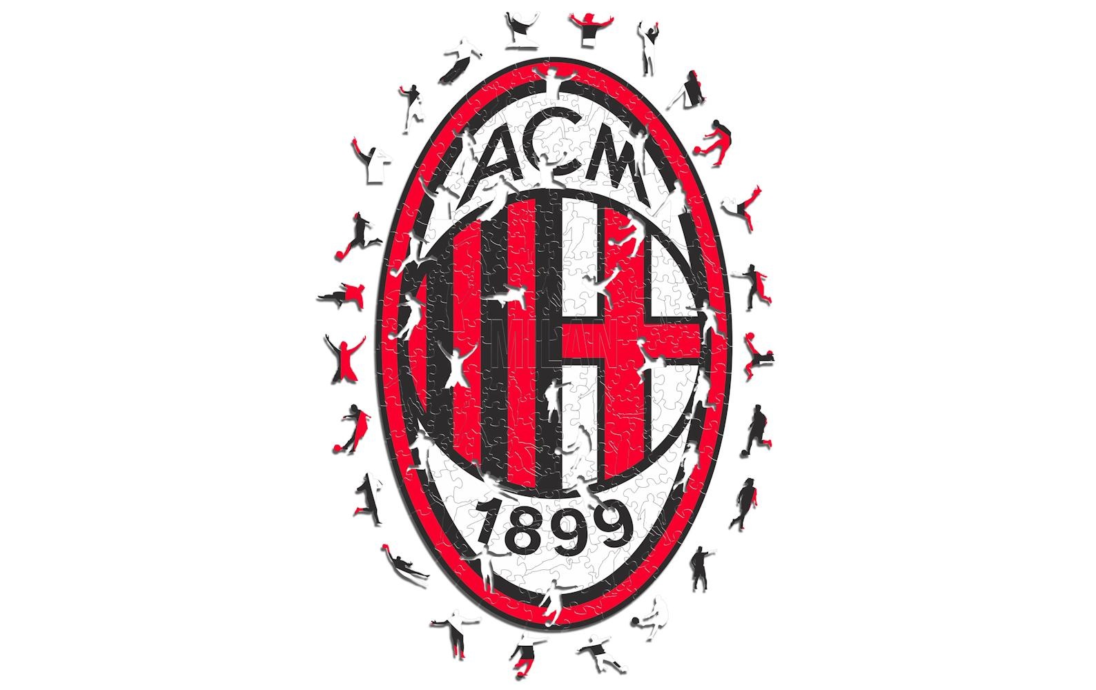  Puzzle »Iconic Puzzle AC Milan – Logo«, (270 tlg.)