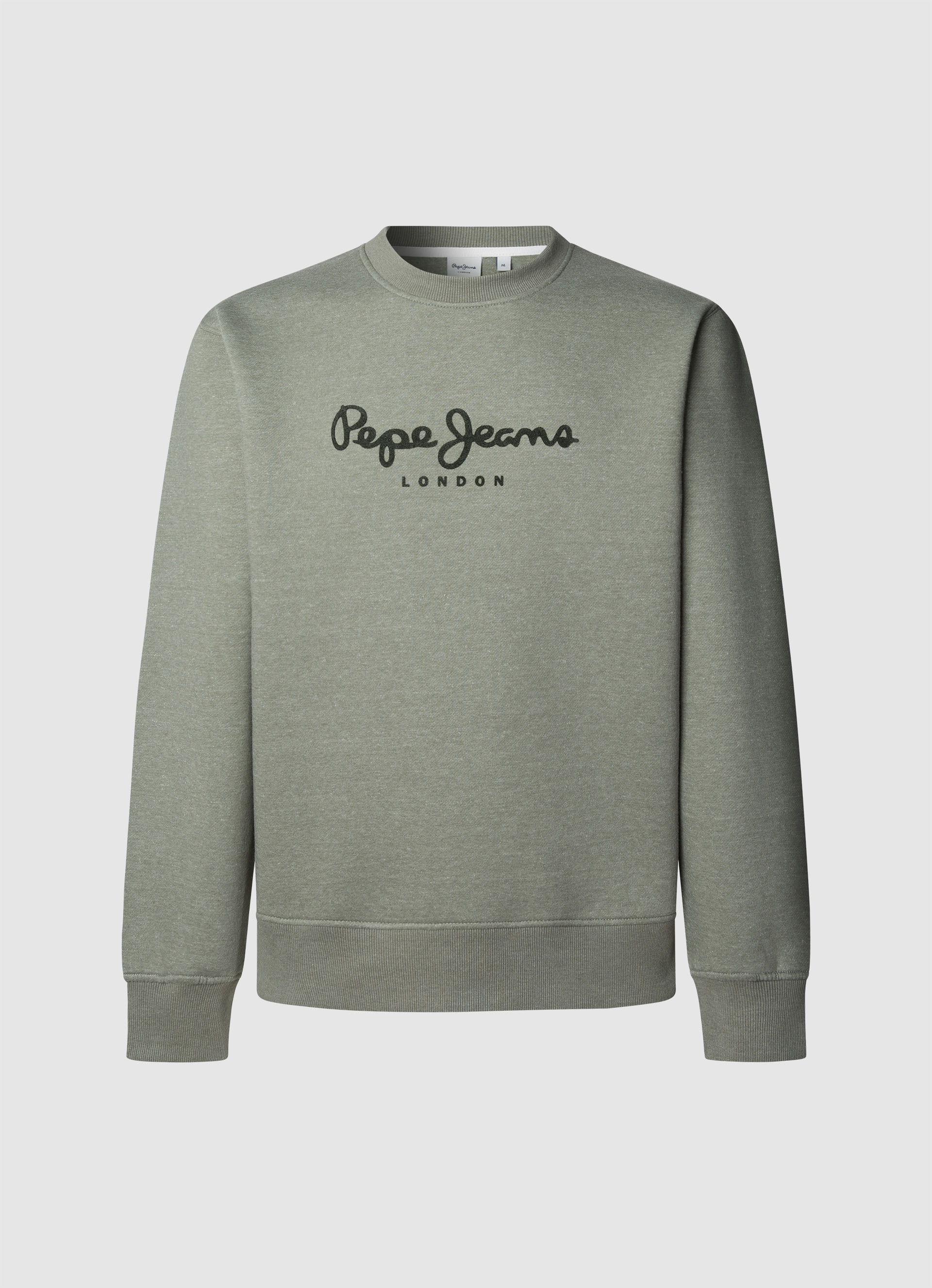 Pepe Jeans Sweatshirt »MACBETH MELANGE CREW«, Rundhalsausschnitt, Logo