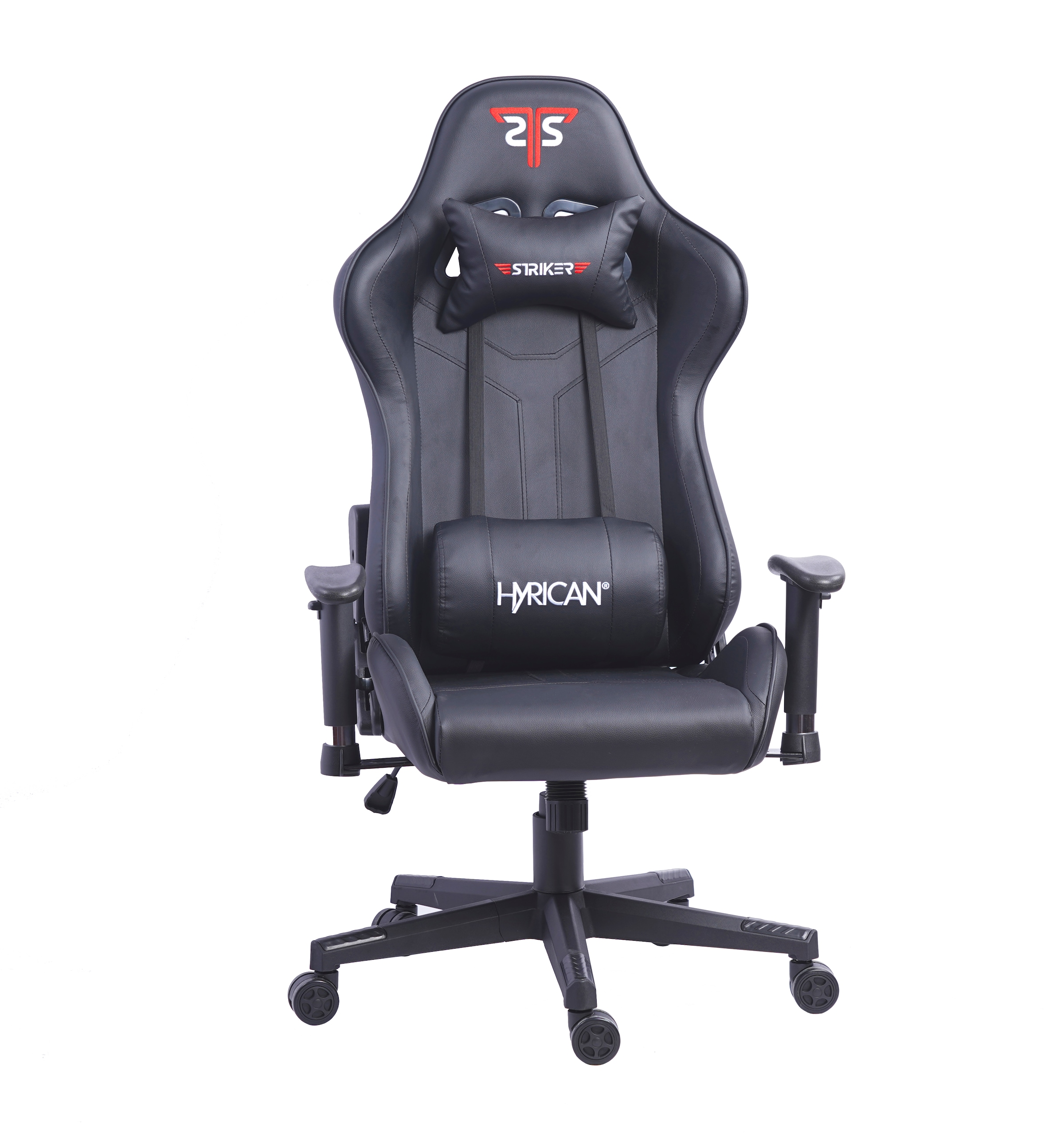 Hyrican Gaming-Stuhl »"Striker Copilot" schwarz, Kunstleder, ergonomischer Gamingstuhl«, Bürostuhl, Schreibtischstuhl, geeignet für Kinder und Jugendliche