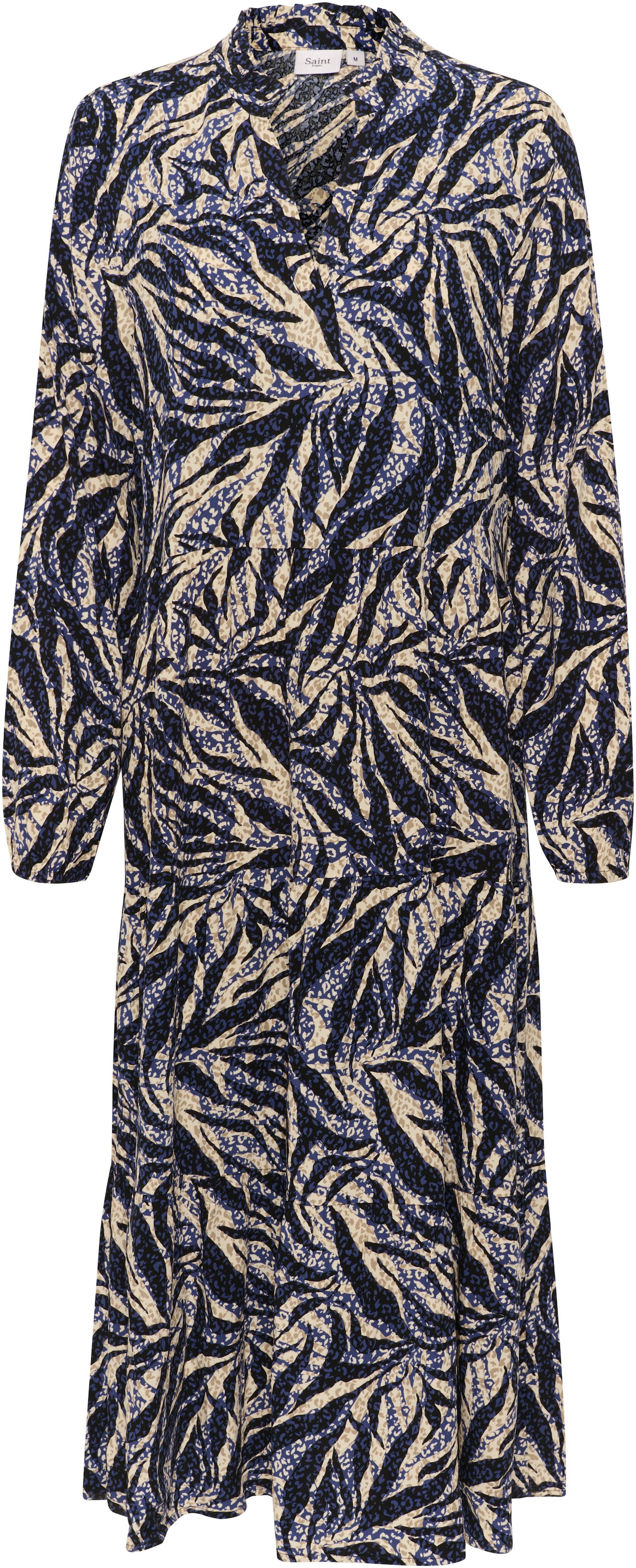 Preisreduktion Saint Tropez Sommerkleid »EdaSZ Jelmoli-Versand Dress«, Volant Maxi bestellen mit | online