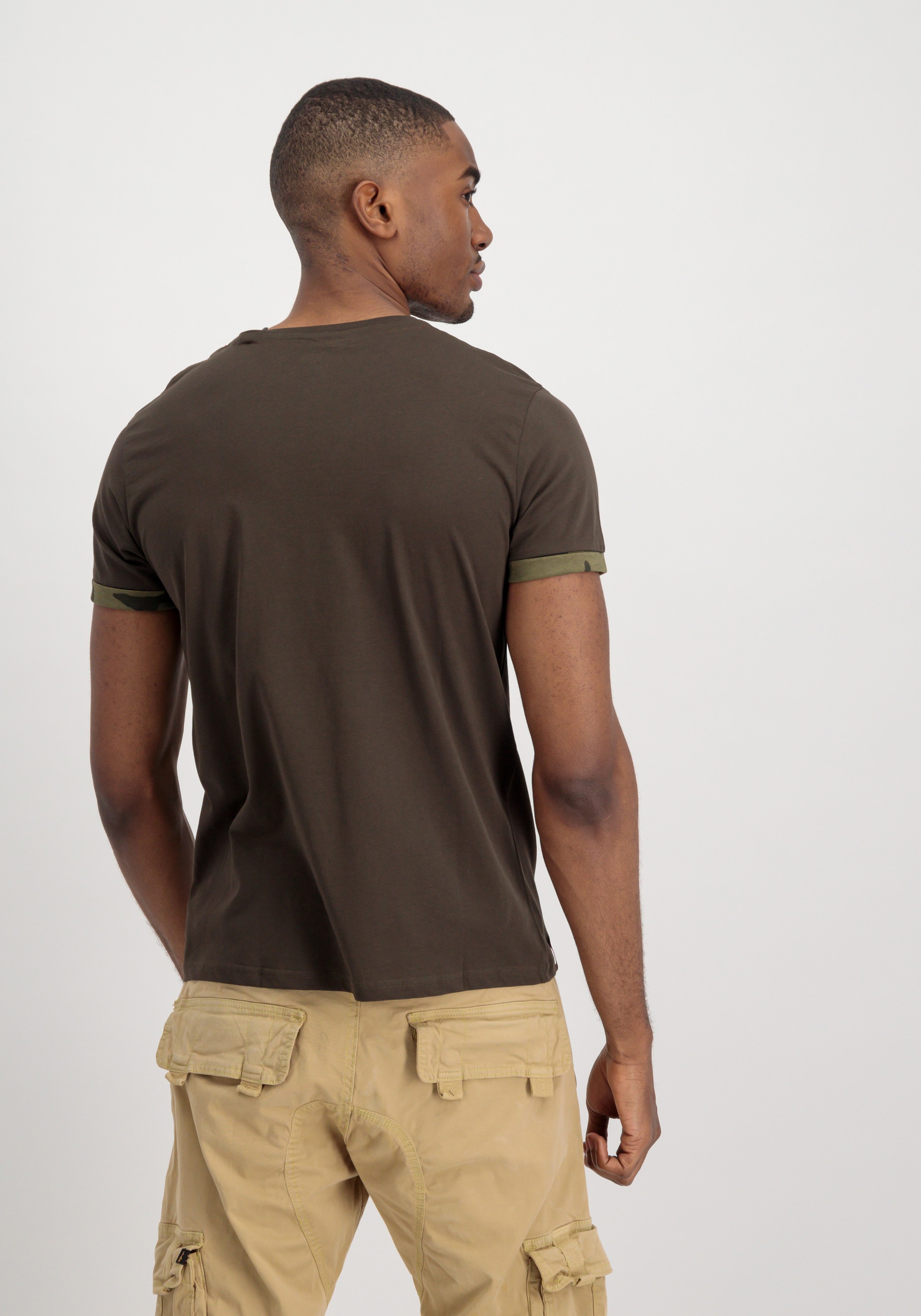 Alpha Industries T-Shirt »Alpha Industries Men - T-Shirts Roll-Up Sleeve T-Shirt«