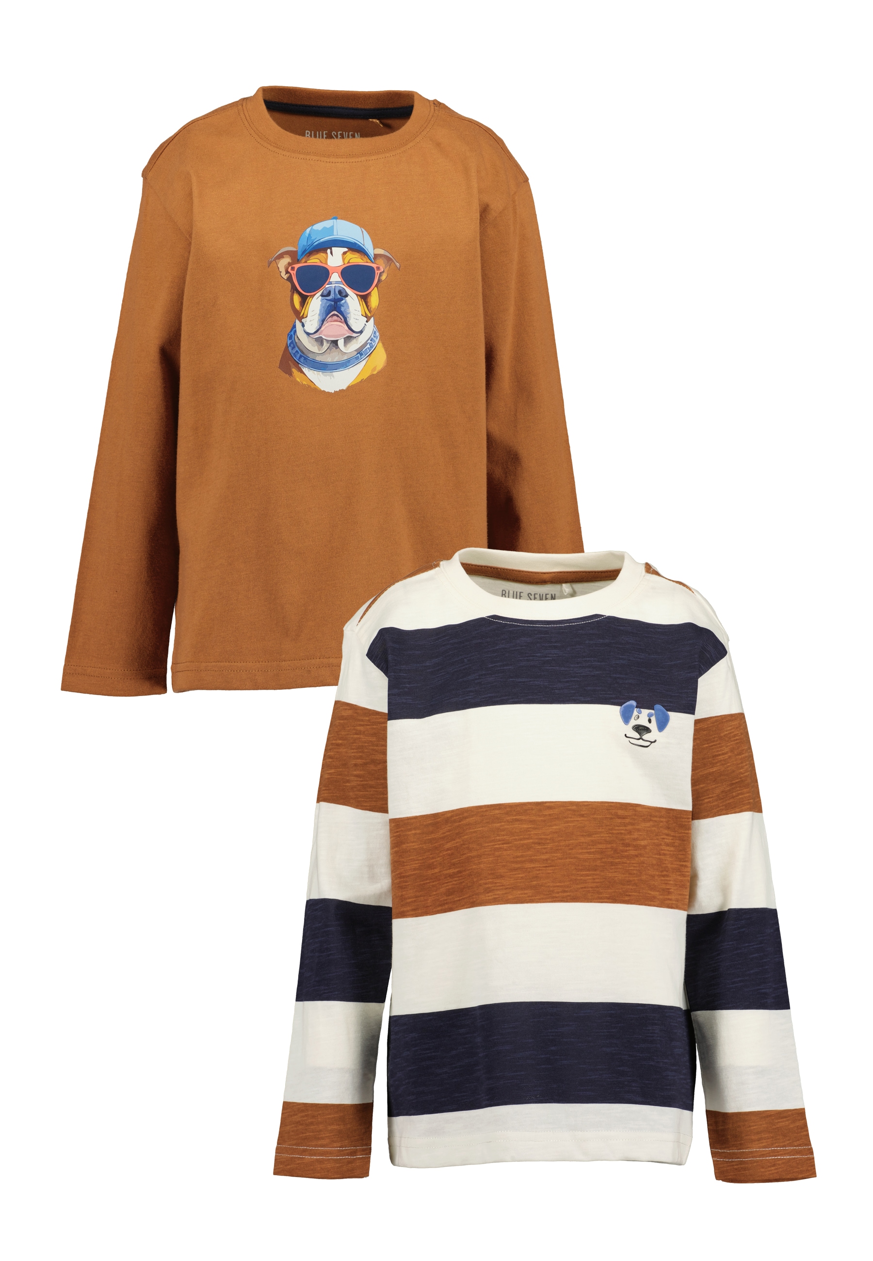 Blue Seven Langarmshirt Packung, 2 Baumwolle