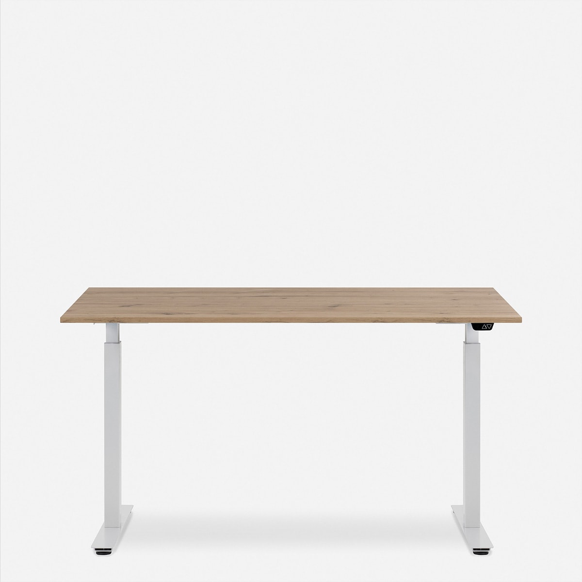 Schreibtische »WRK21 Schreibtisch Smart 160 x 80 cm, Höhenverstellbar, Kendal Eiche / Weiss«