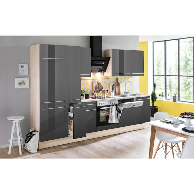 ❤ OPTIFIT Küchenzeile »Bern«, Breite 300 cm, wahlweise mit E-Geräten,  höhenverstellbare Füsse entdecken im Jelmoli-Online Shop