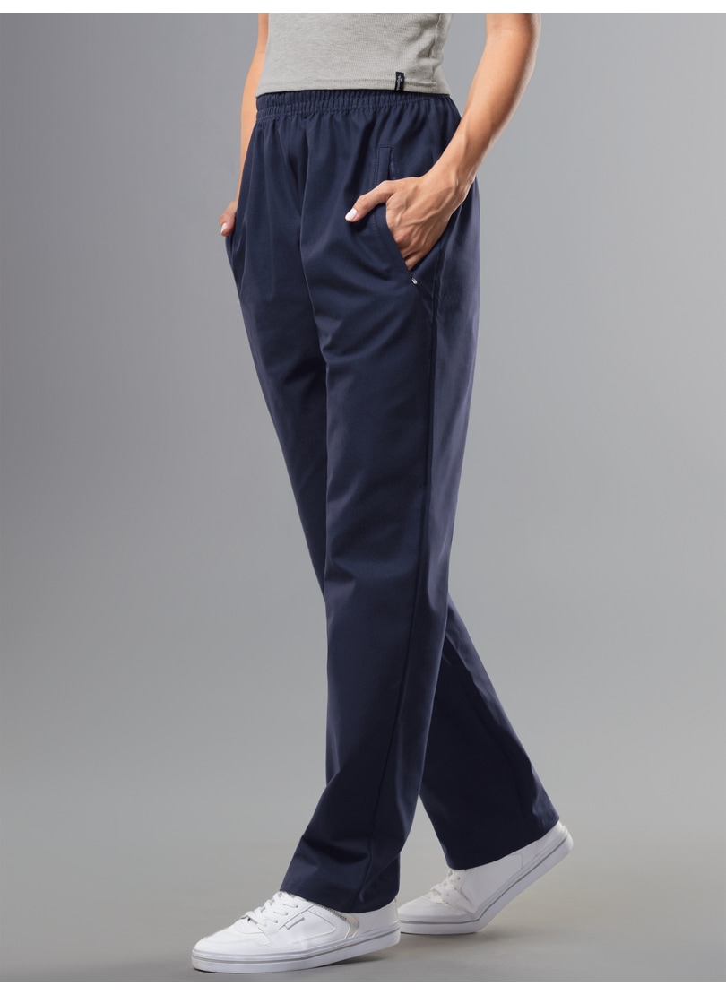 Trigema Jerseyhose »TRIGEMA Freizeithose aus 100% Baumwolle«