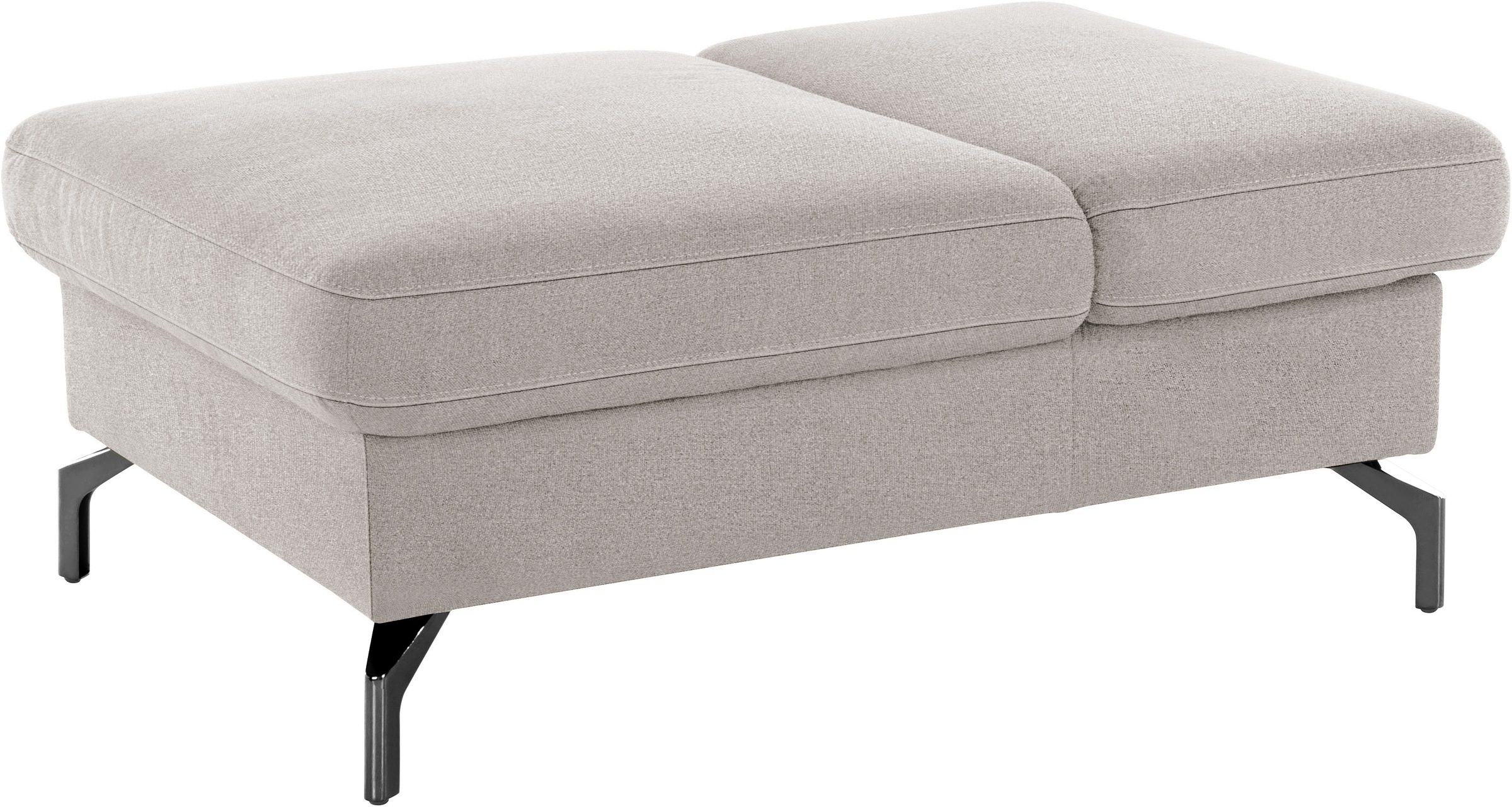 sit&more Hocker »Brisbane«, Fusshöhe 12 cm, mit Federkern und Klappfunktion