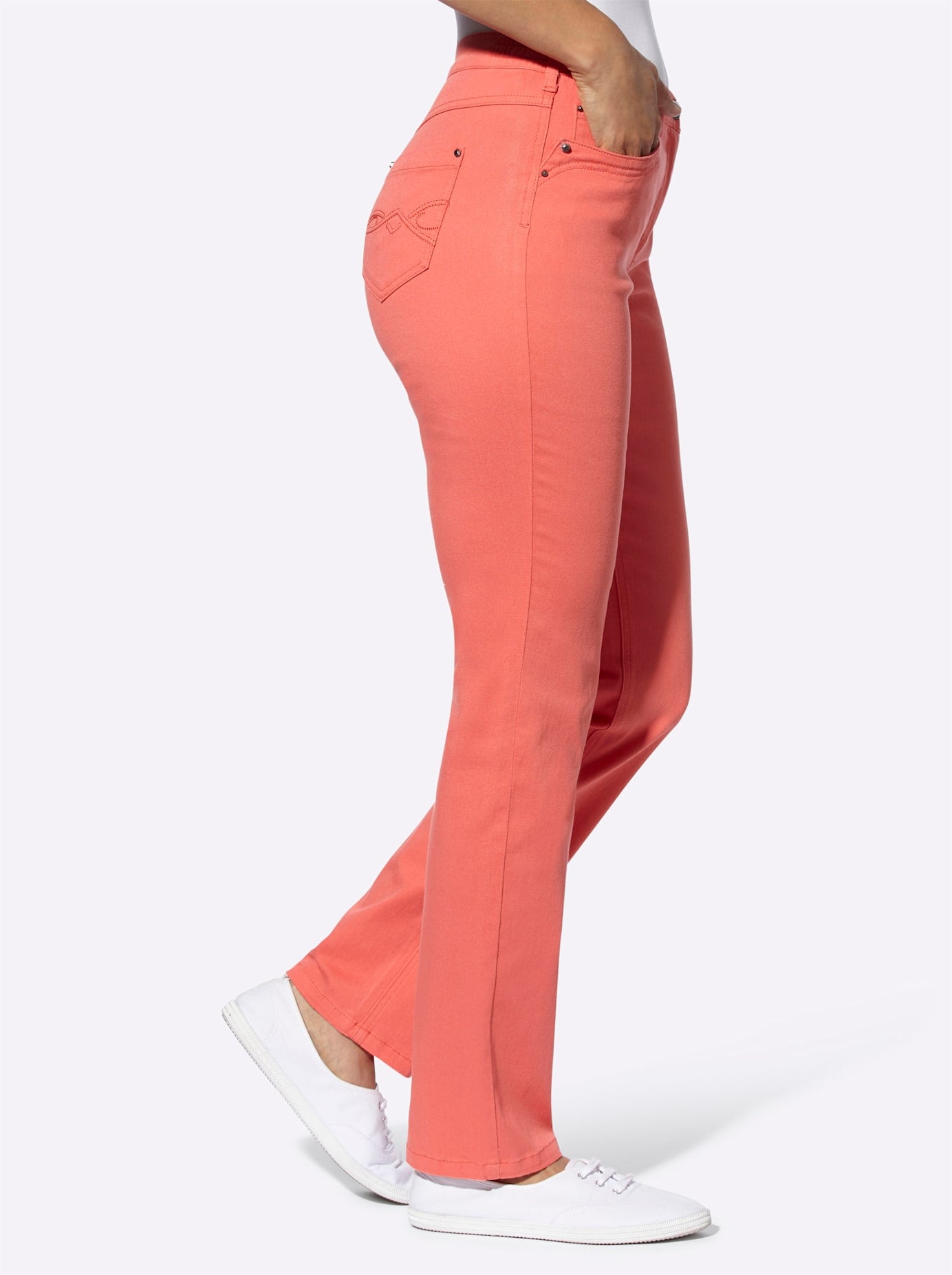 Casual Looks Bequeme Jeans, (1 tlg.)