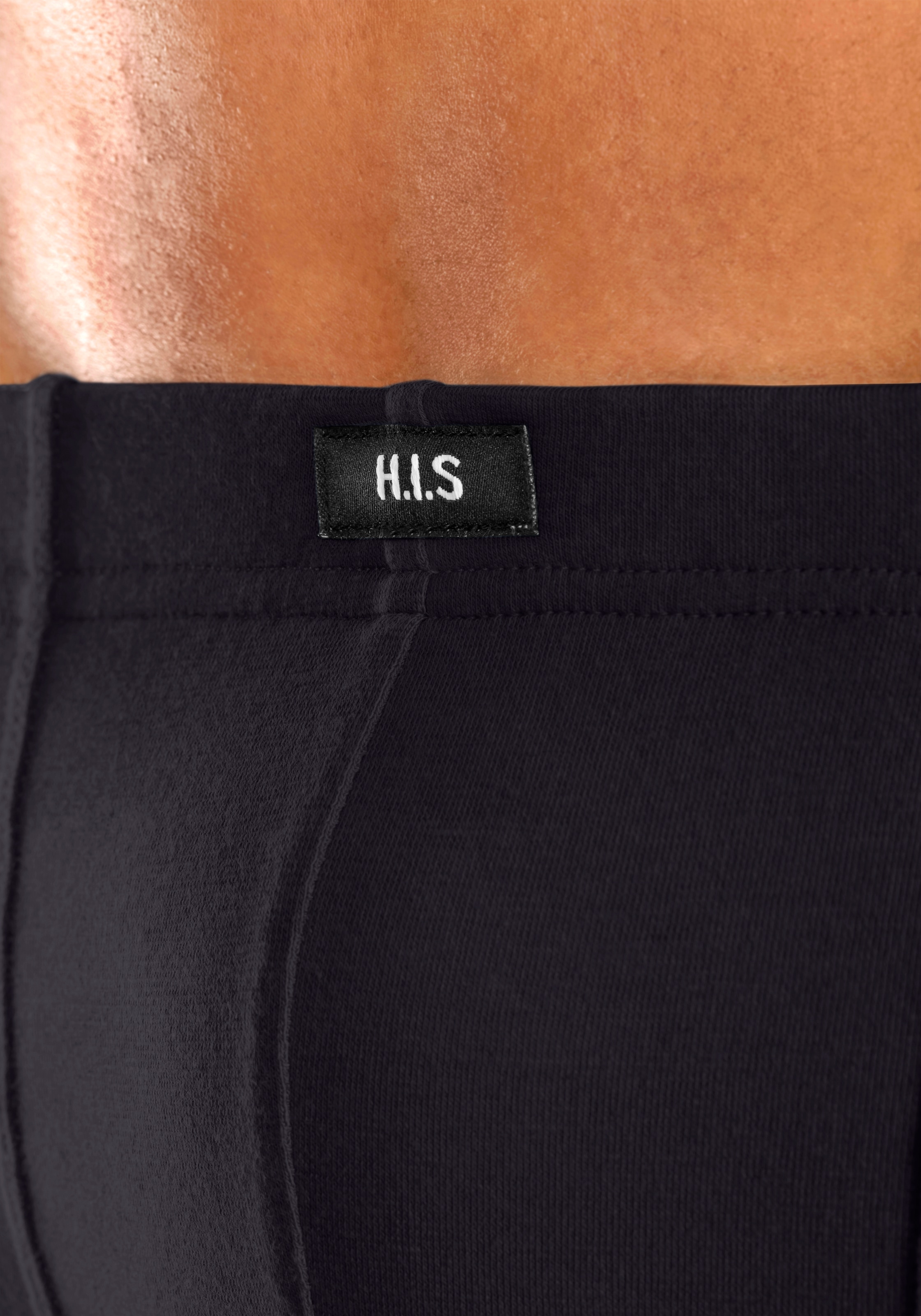 H.I.S Boxershorts »Unterhose für Herren«, (Packung, 5 St.), in Hipster-Form aus Baumwollstretch