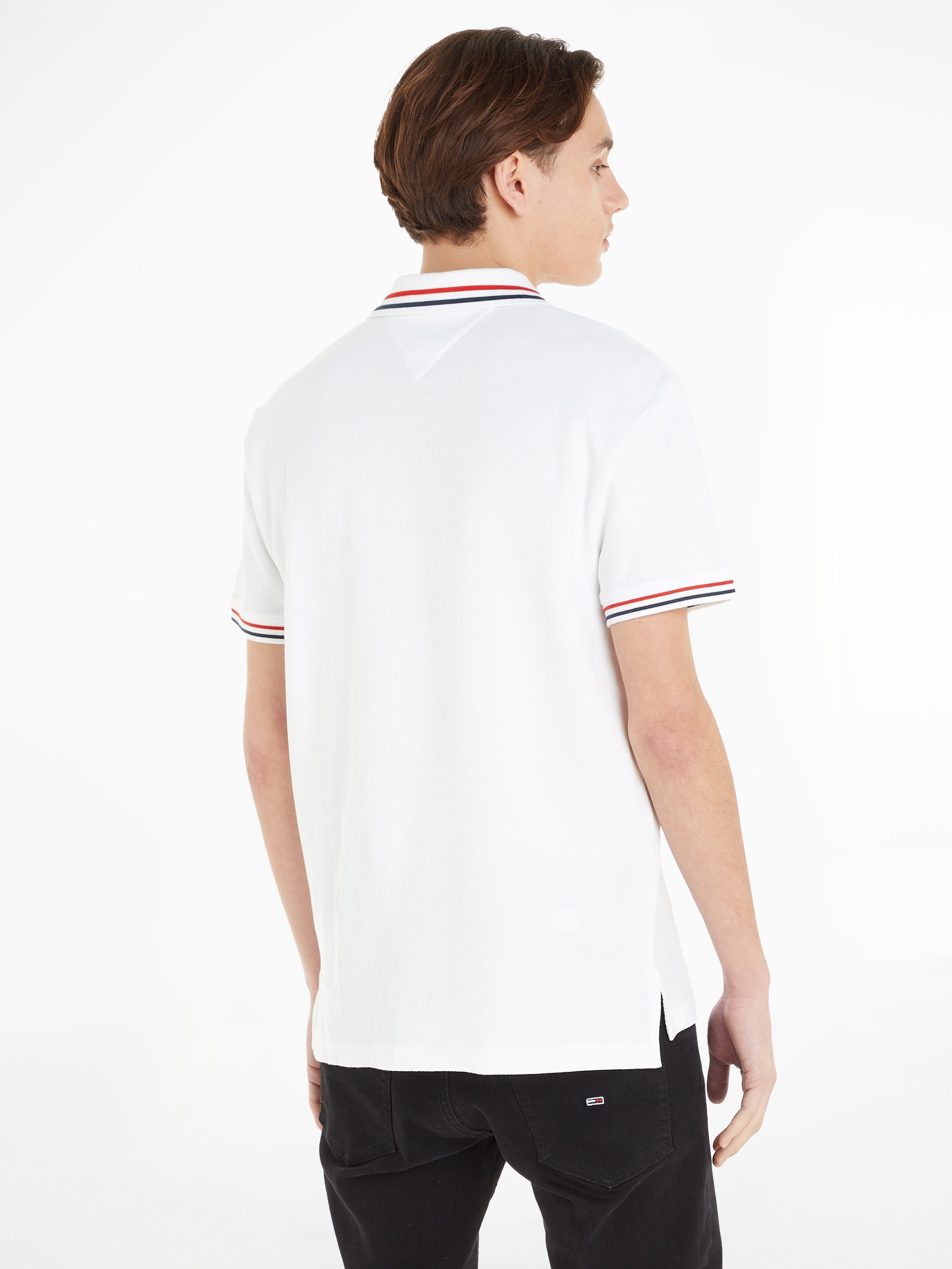Tommy Jeans Poloshirt »TJM CLSC GRAPHIC TIPPED POLO«