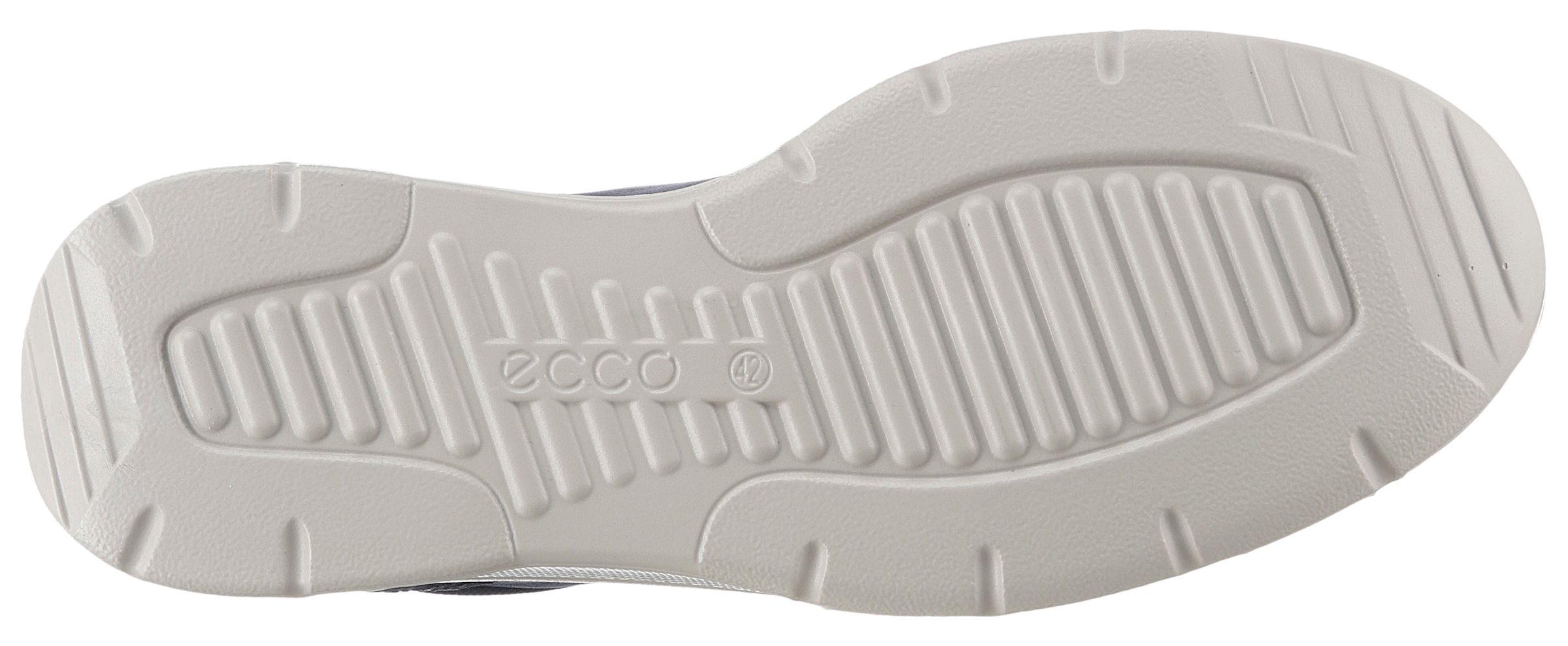 Ecco Sneaker »IRVING«, mit weisser Laufsohle, Freizeitschuh, Halbschuh, Schnürschuh
