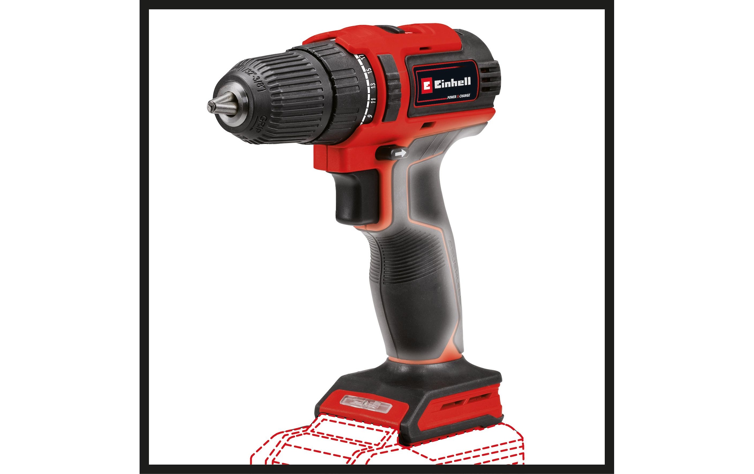 Einhell Akku-Bohrschrauber »TE-CD 18/40 Li BL – Solo«