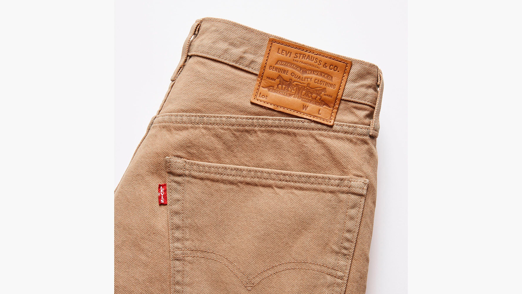 Levi's® Jeansshorts »468 STAY LOOSE SHORTS BROWNS«