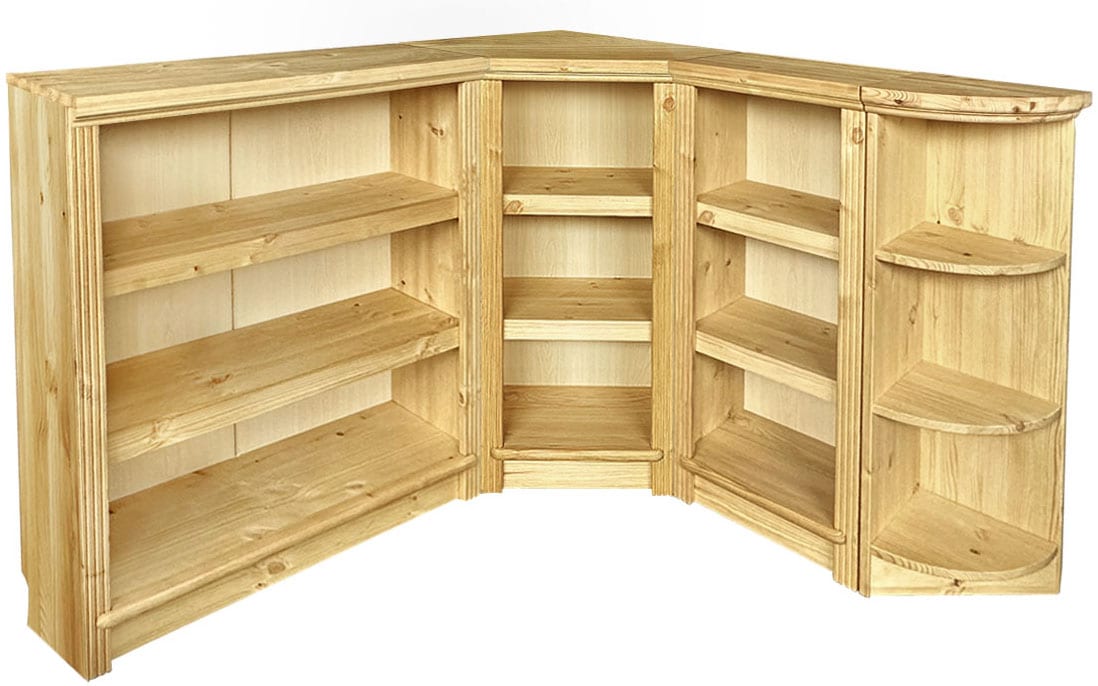 Home affaire Anbauregal »Soeren«, aus massiver Kiefer, Höhe 97 cm, Tiefe 29 cm
