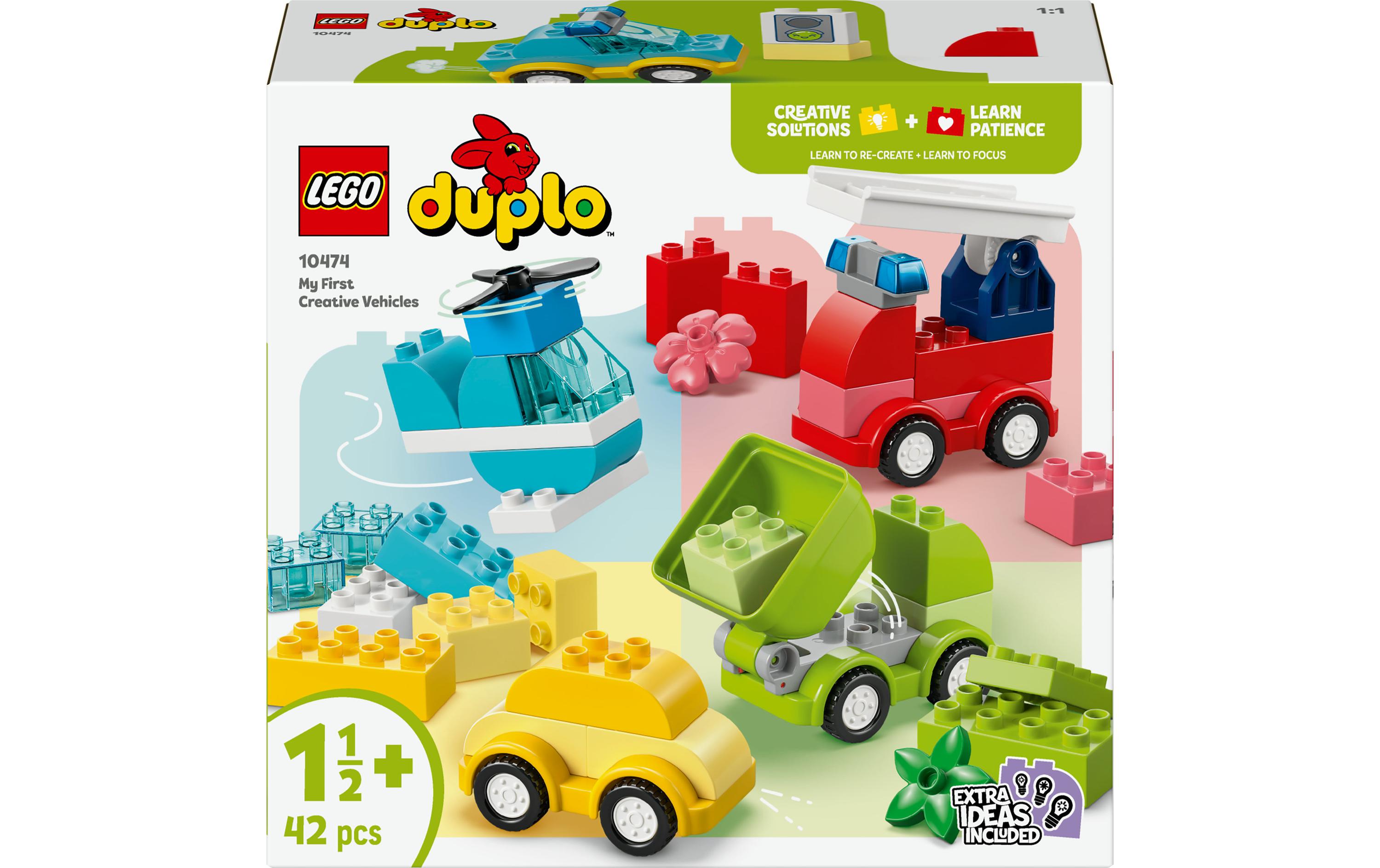 LEGO Konstruktionsspielsteine "DUPLO Kreative Fahrzeuge 10474"