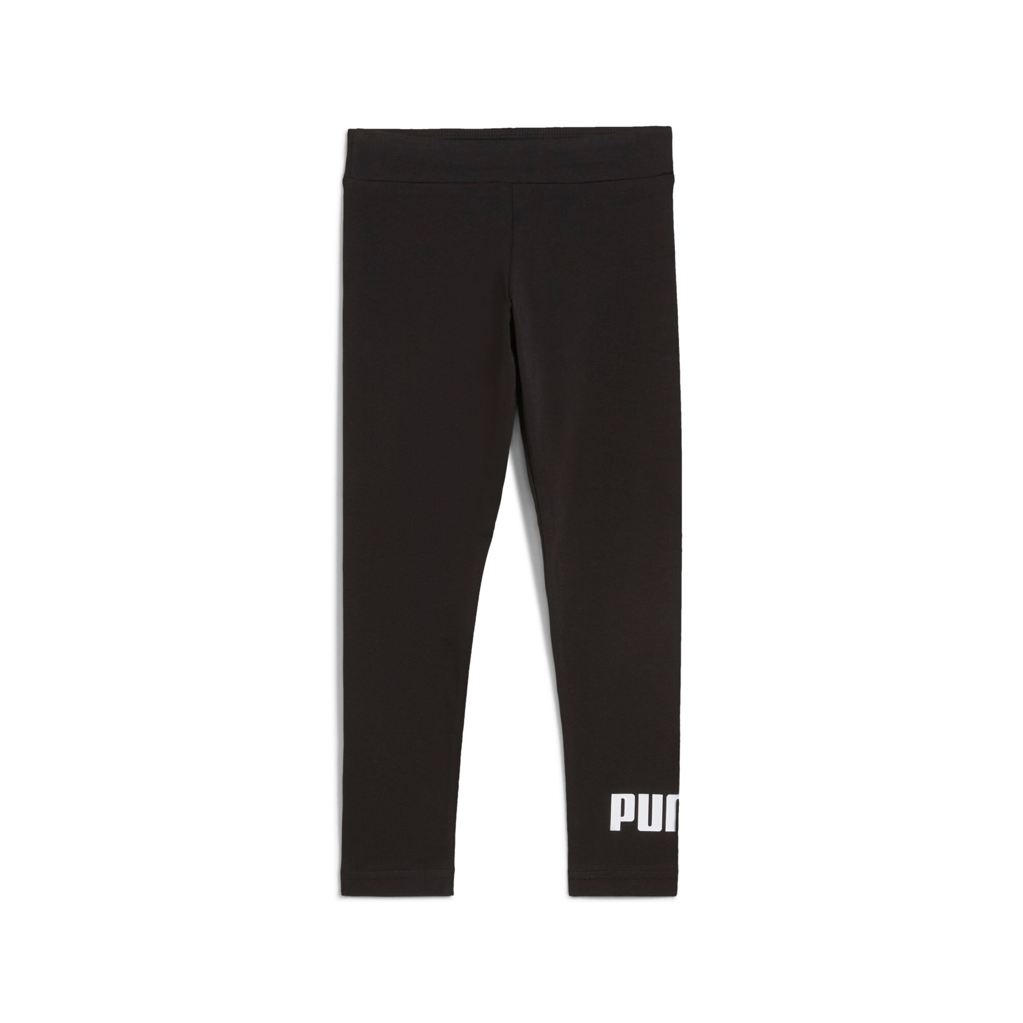 PUMA Leggings »ESS NO. 1 LOGO LEGGINGS PS« sportlicher Stil, für Kinder, aus Baumwollmix, elastischer Bund