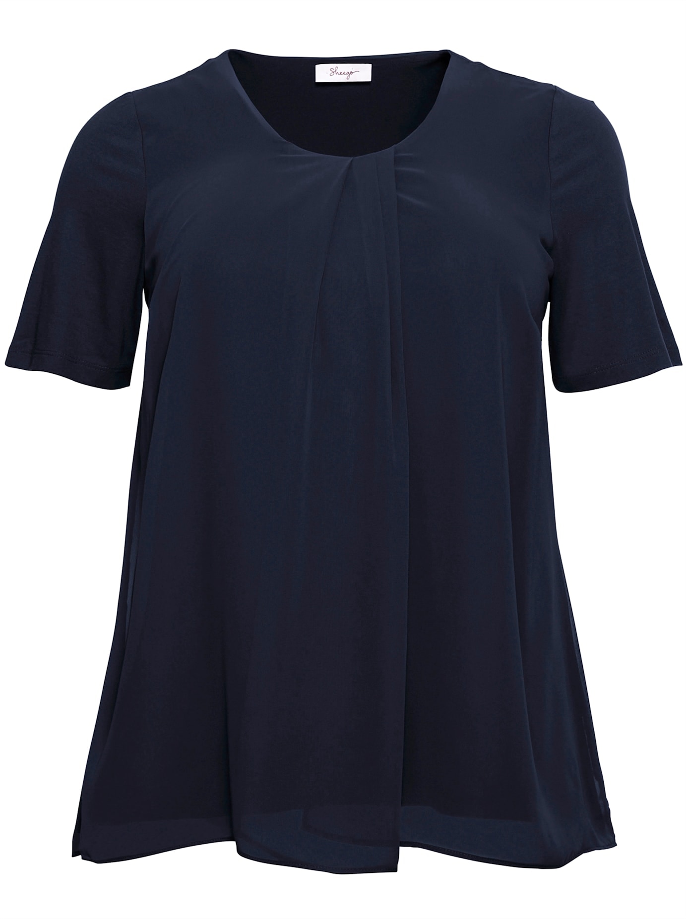 Sheego Blusenshirt »Blusenshirt«, (1 tlg.)