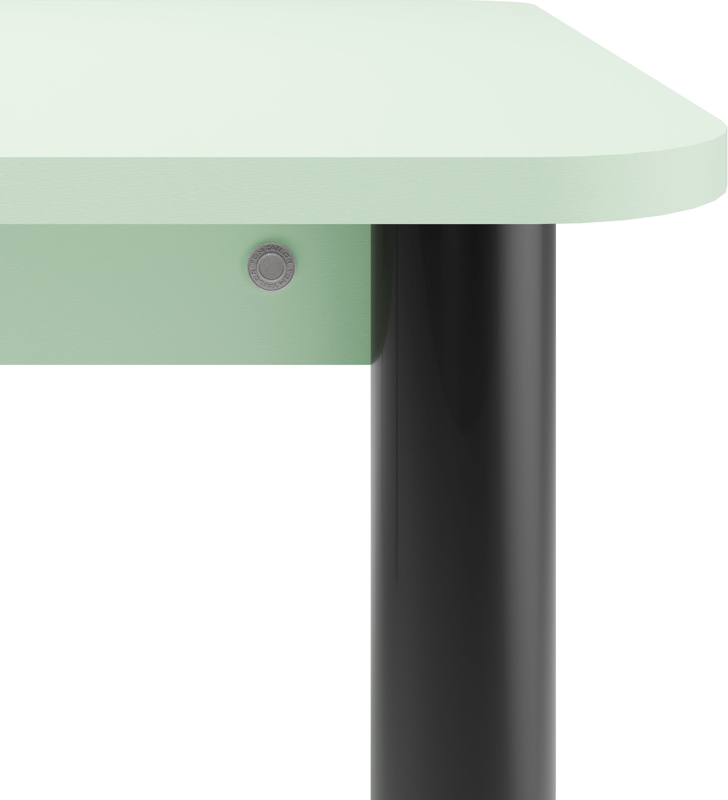 TOM TAILOR HOME Esstisch »COLOR TABLE«, (1 St.), Esstisch, 4-Fuss, 3 Grössen, 3 Dekorfarben, 4 Fussfarben, ABS-Kante