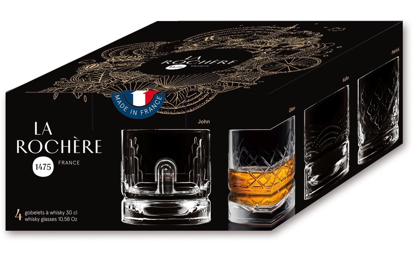 Whiskyglas »La RochÃ¨re Dandy 300 ml«, (4 tlg.)