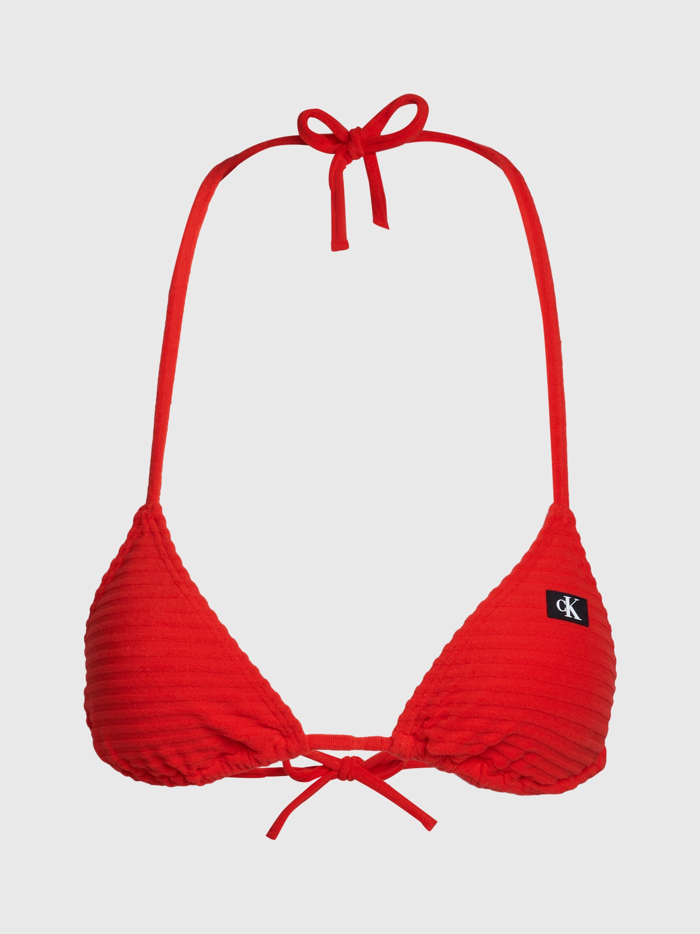 Calvin Klein Swimwear Triangel-Bikini-Top »TRIANGLE-RP«, mit gerippter Struktur