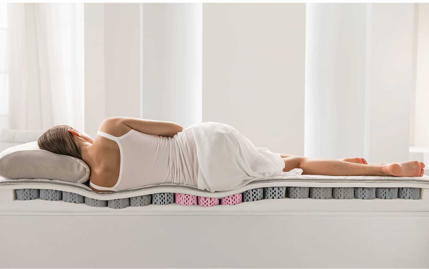 OCTAsleep Komfortschaummatratze »Octasleep Smart Matress«, 18 cm hoch, (1 St.), Innovative Schaumfedern mit neuartigem Komforterlebnis