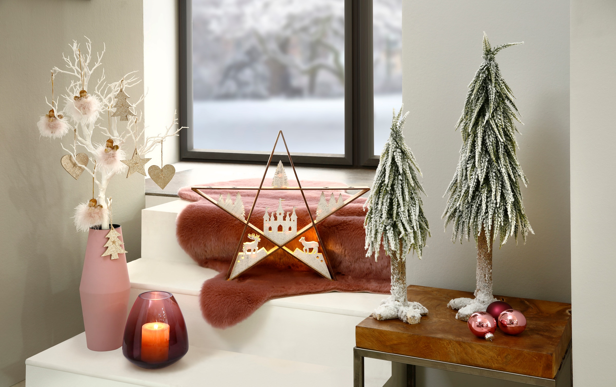 Home affaire LED Stern »Weihnachtsstern, kaufen mit | zahlreichen Weihnachtszauber, Warmweiss, online Weihnachtsdeko«, Jelmoli-Versand Details