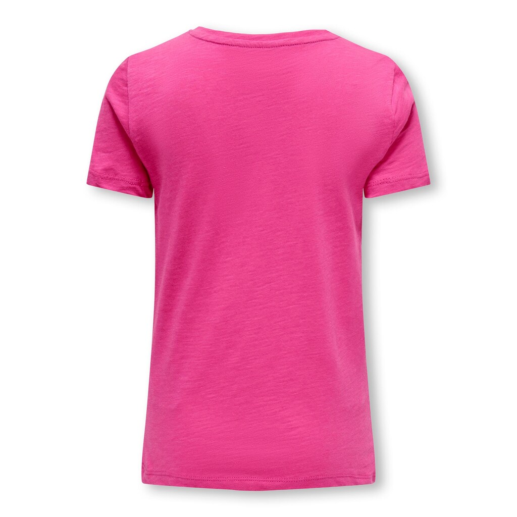 KIDS ONLY T-Shirt »KOGVINNI REG S/S V-NECK TOP BOX JR«