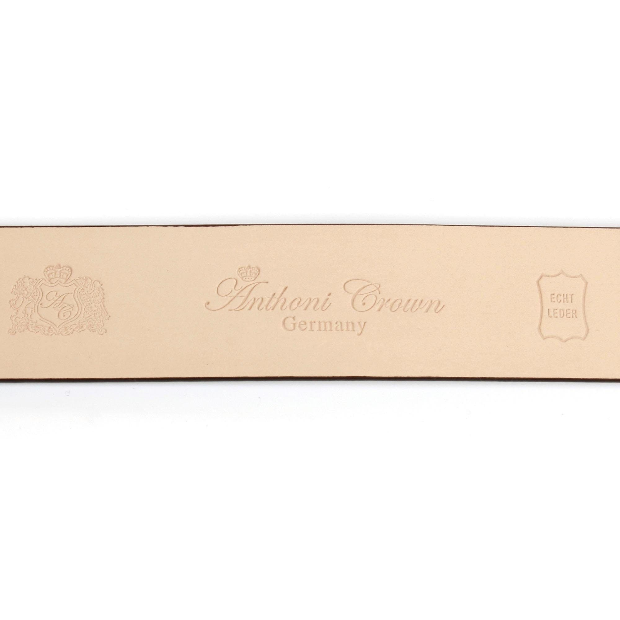 Anthoni Crown Ledergürtel, mit goldfarbener Glas-Schliesse und Wappen  online kaufen bei Jelmoli-Versand Schweiz