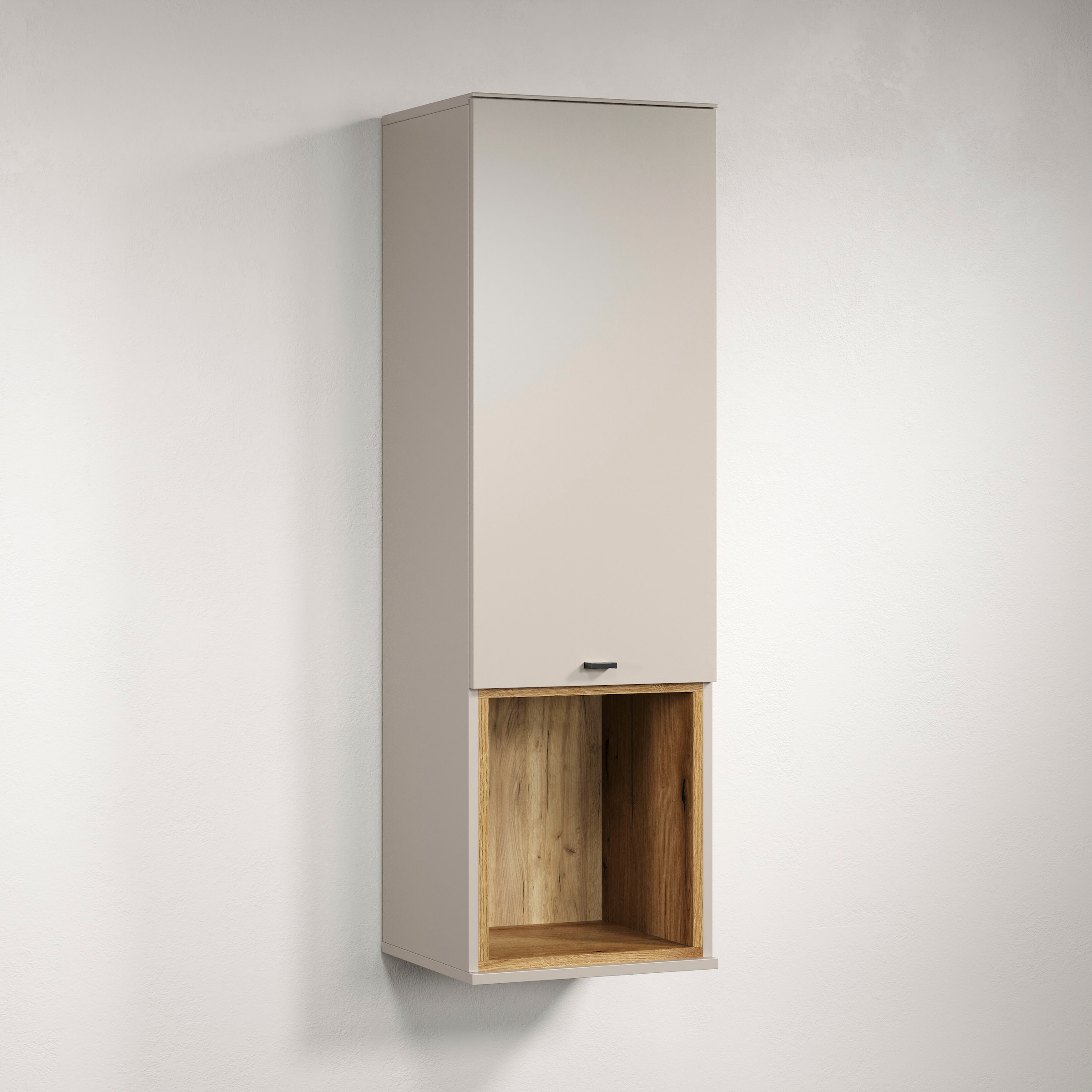 Places of Style Hängevitrine »San Pedro«, (1 St.), Hängeschrank, 1 Tür, 1 Fach & Soft-Close - (B/T/H) 40/37/130 cm