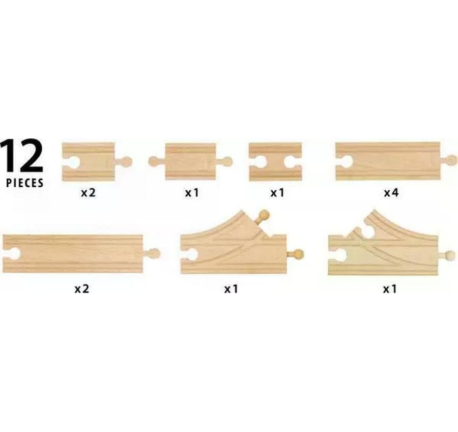 BRIO® Schienenerweiterungs-Set »Starter Track Pack«