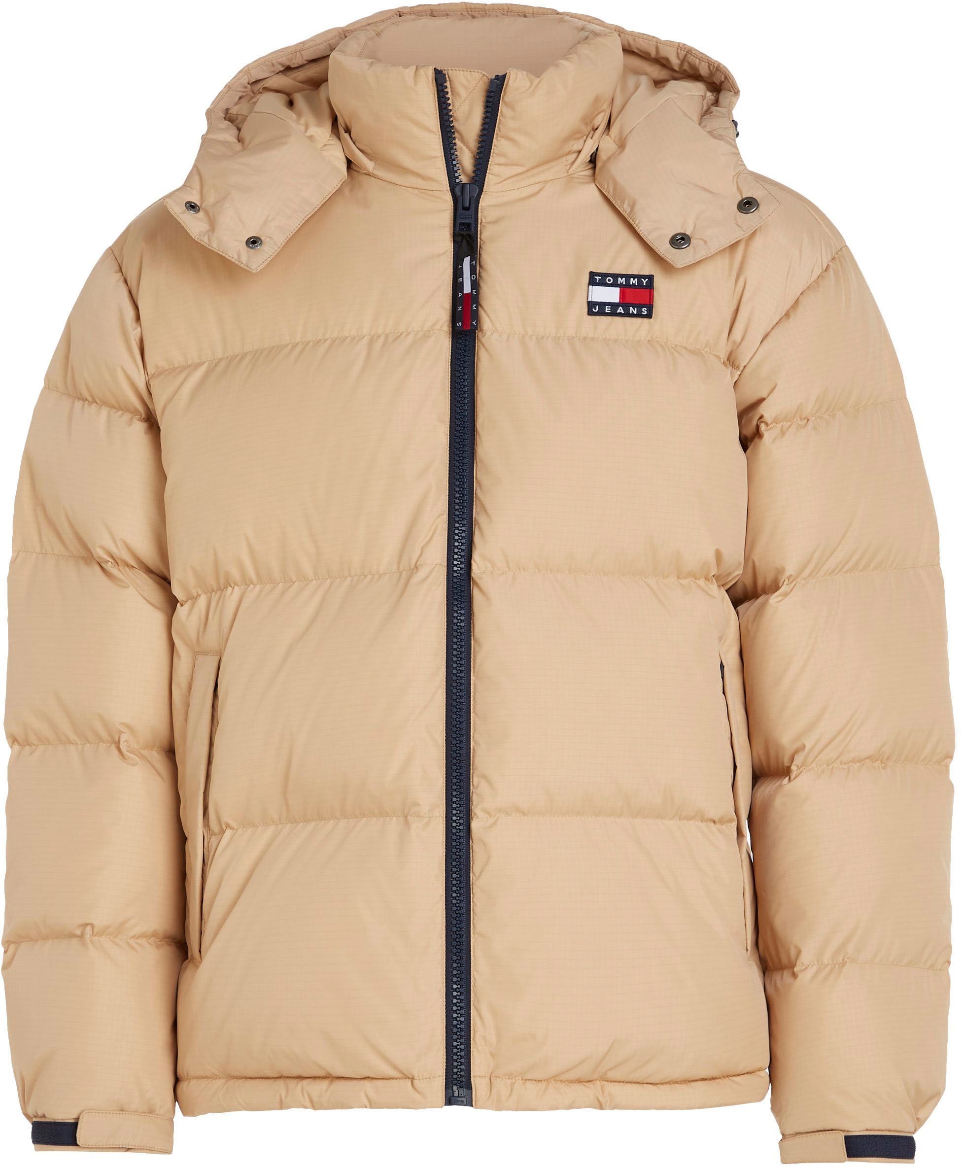 Tommy Jeans Steppjacke »TJM ALASKA PUFFER«, mit Kapuze, mit Markenlabel