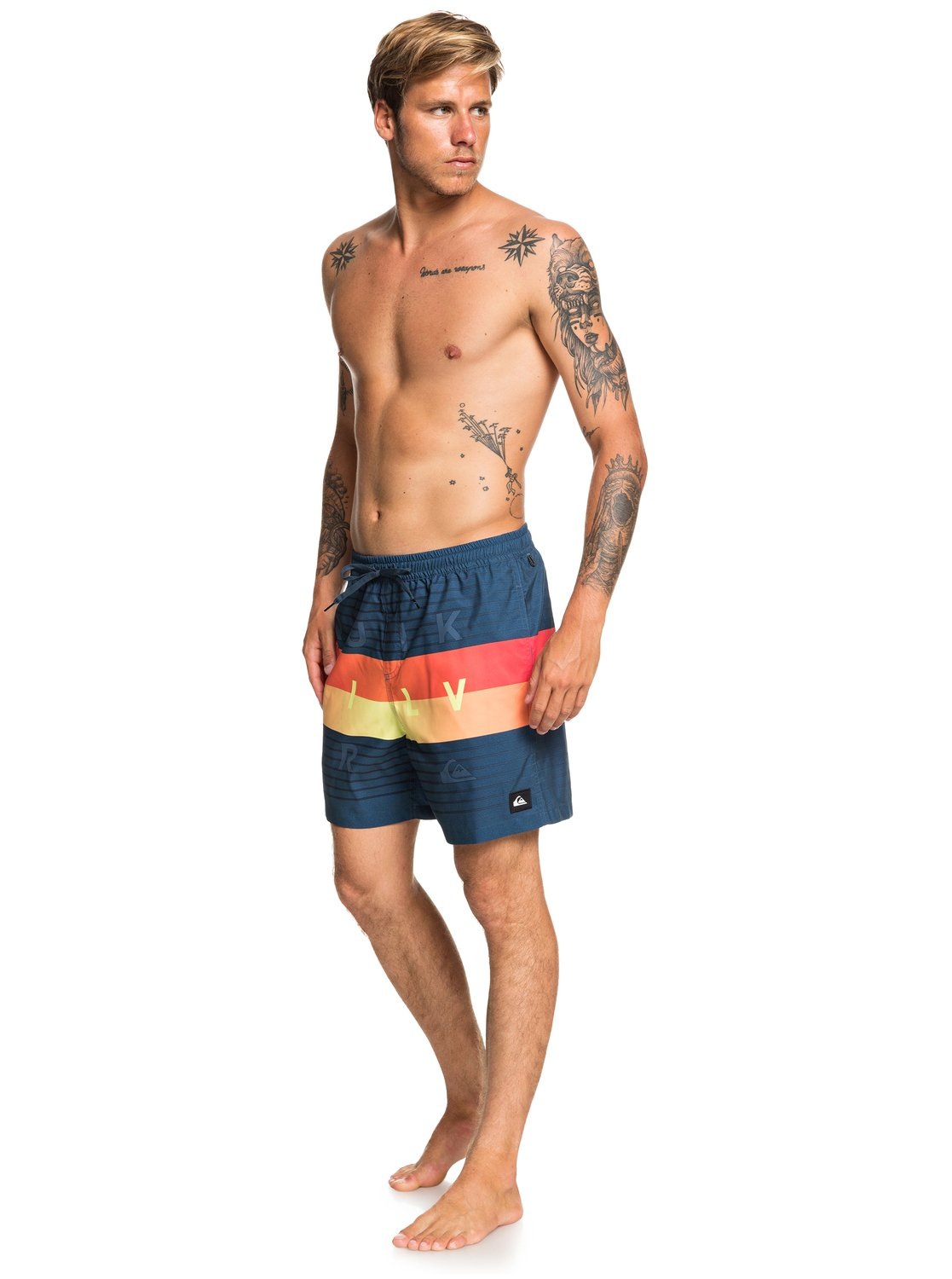 Quiksilver Boardshorts »Word Block 17"«