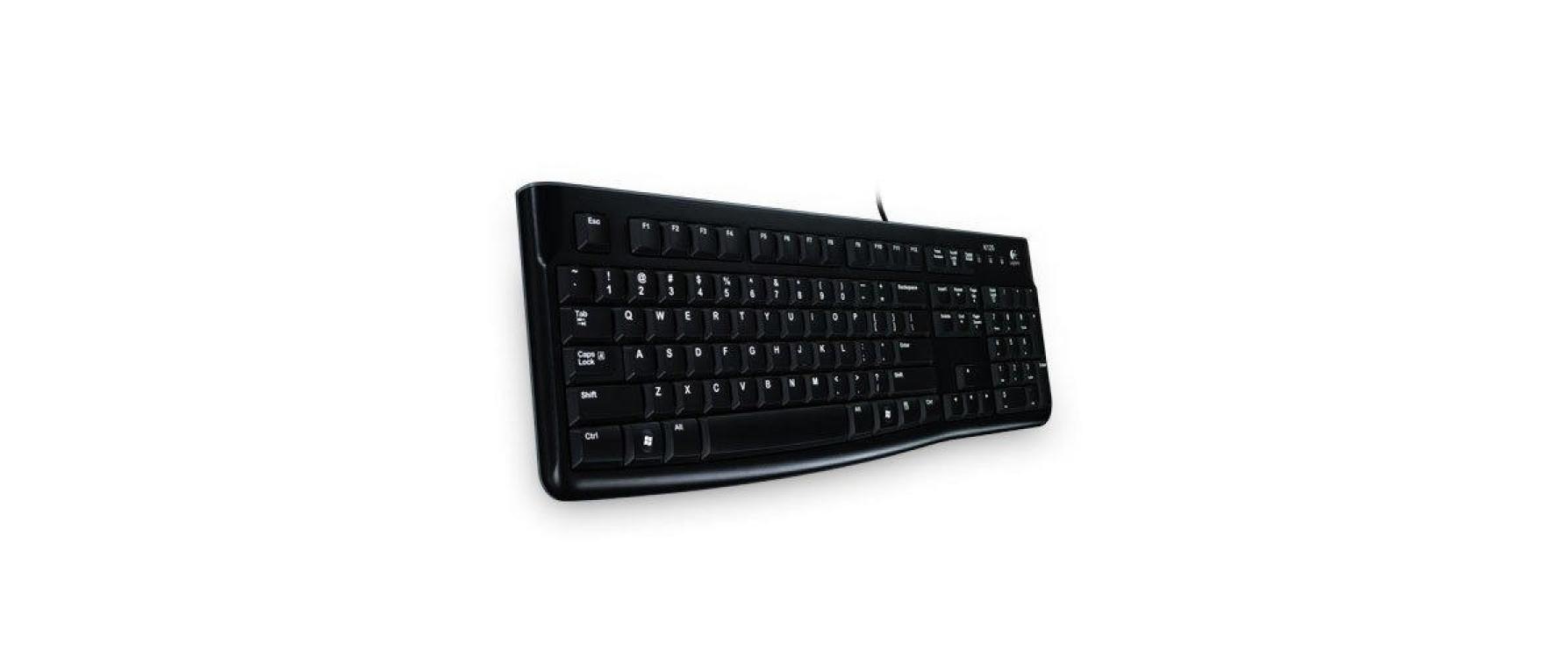 Logitech PC-Tastatur »K120 Business FR-Layout«, (Ziffernblock)