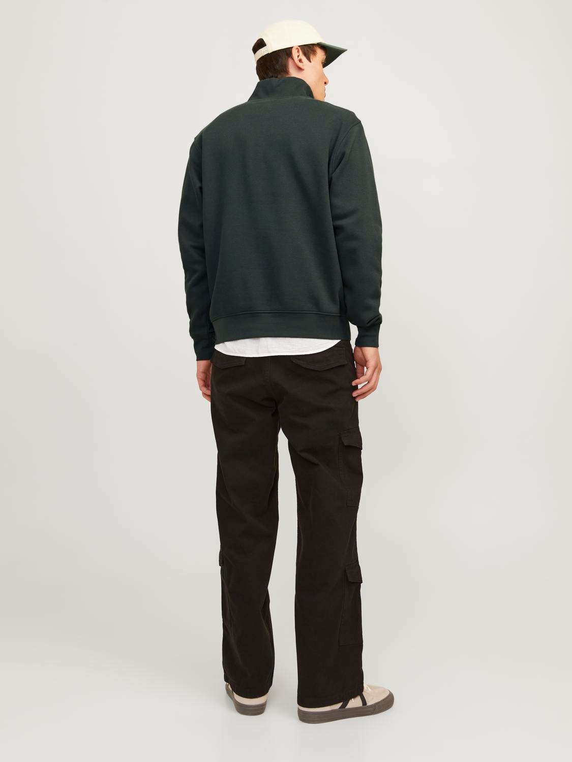 Jack & Jones Sweatshirt »JORVESTERBRO SWEAT QUARTER ZIP HN NOOS«