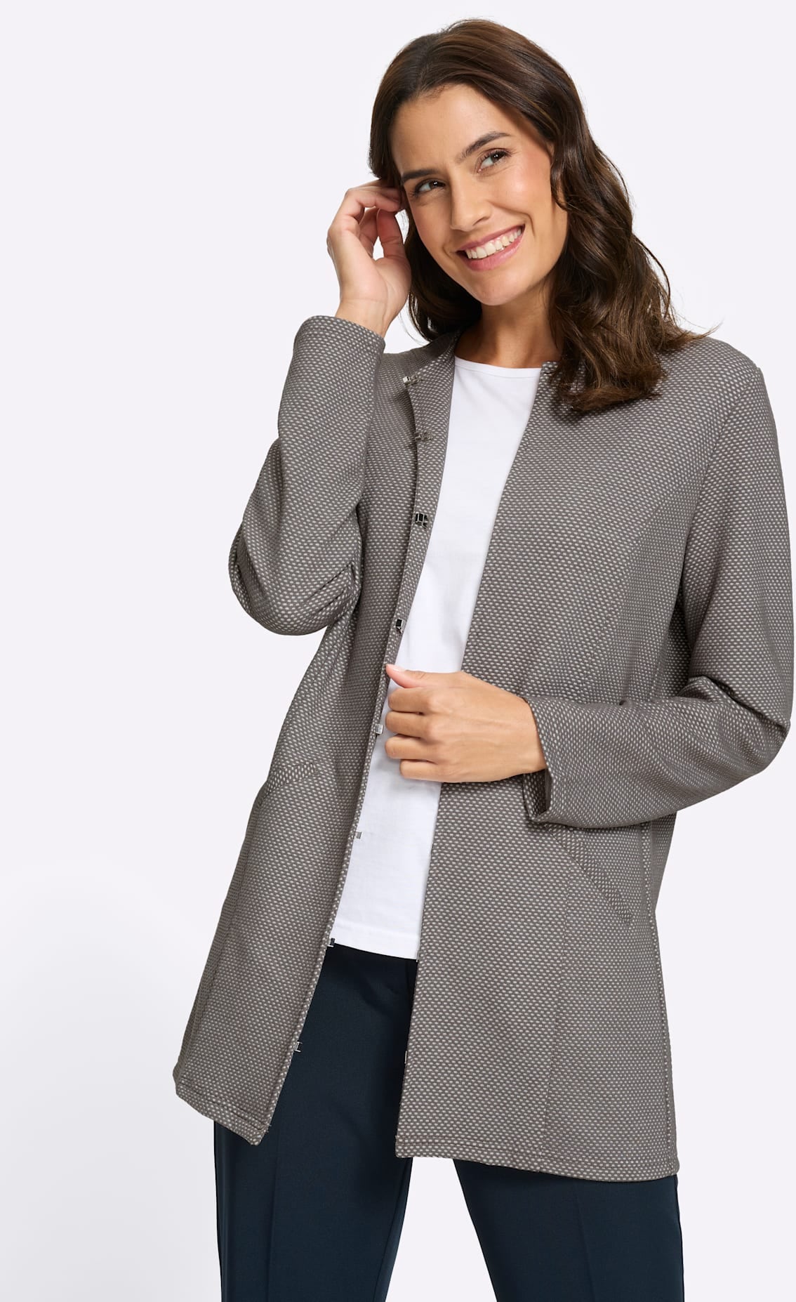 Inspirationen Shirtjacke »Shirtjacke« 1 tlg.